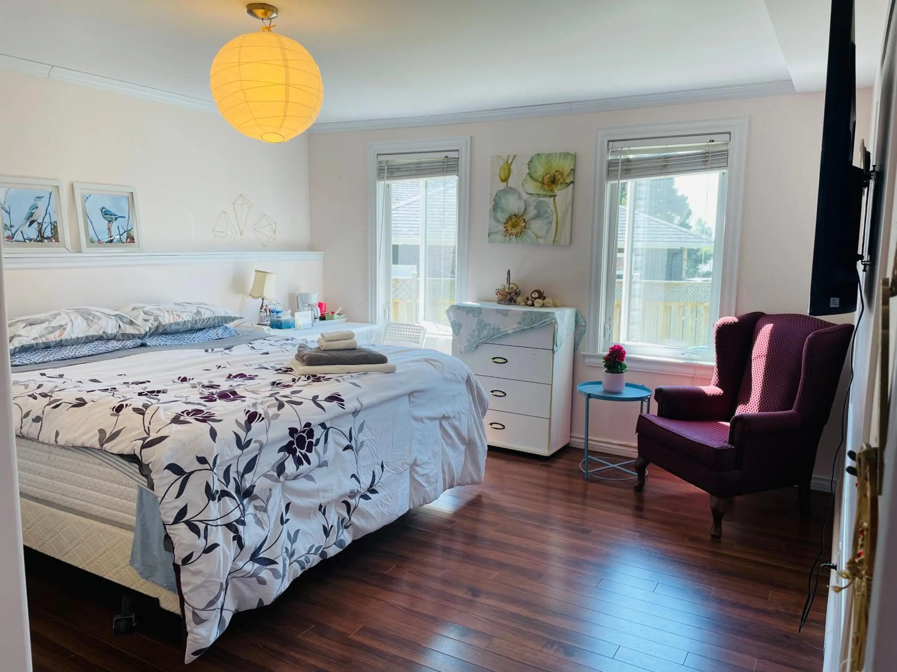 Bed in Lily's garden