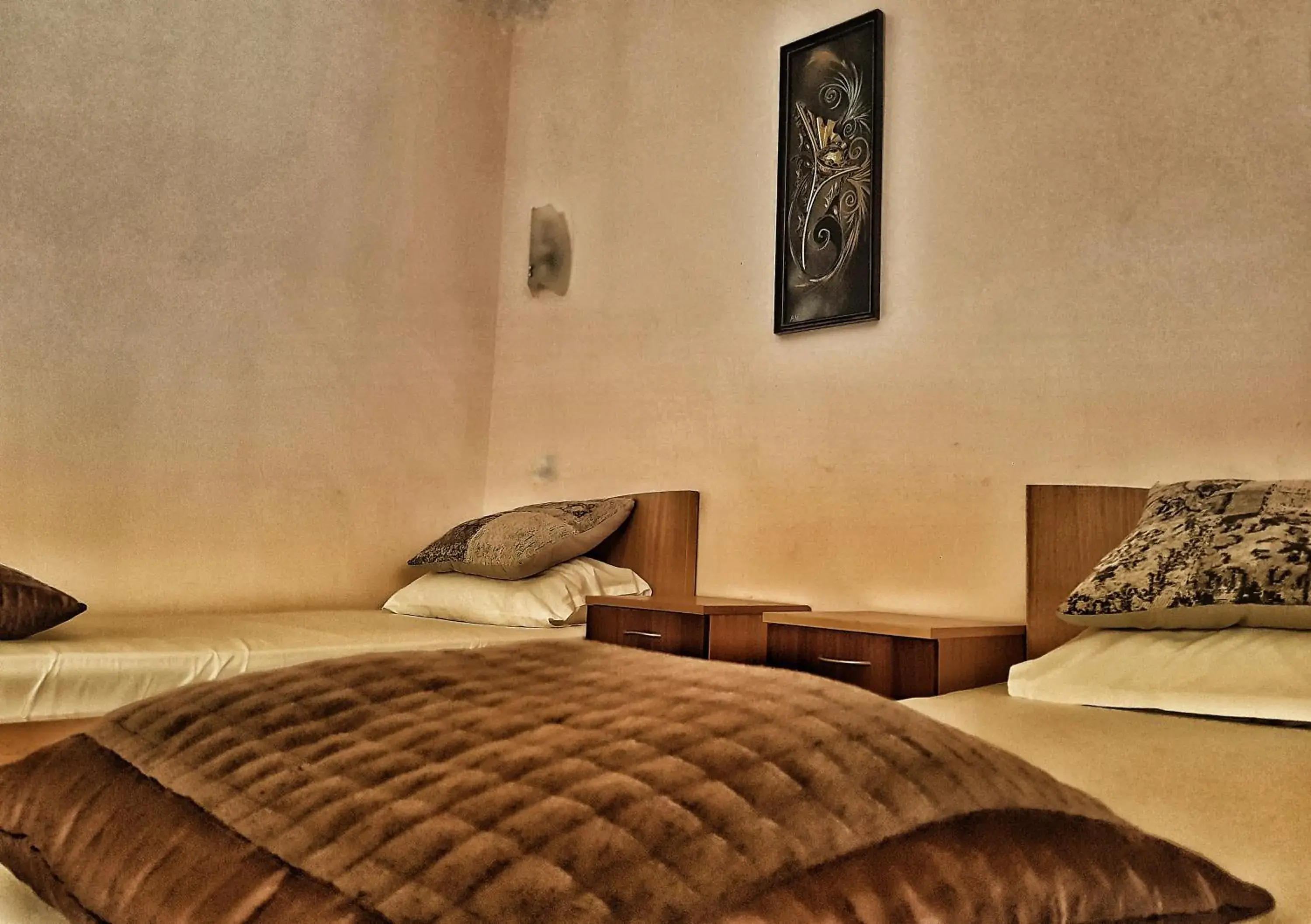 Twin Room in Discret Hotel & Restaurant Twin Room in Discret Hotel & Restaurant