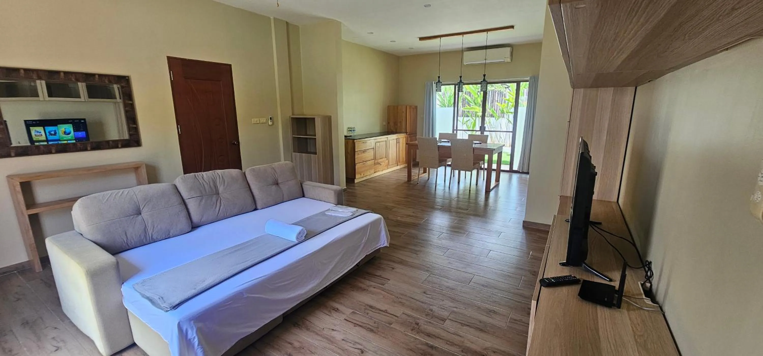 Seating area in Blue Planet Panglao