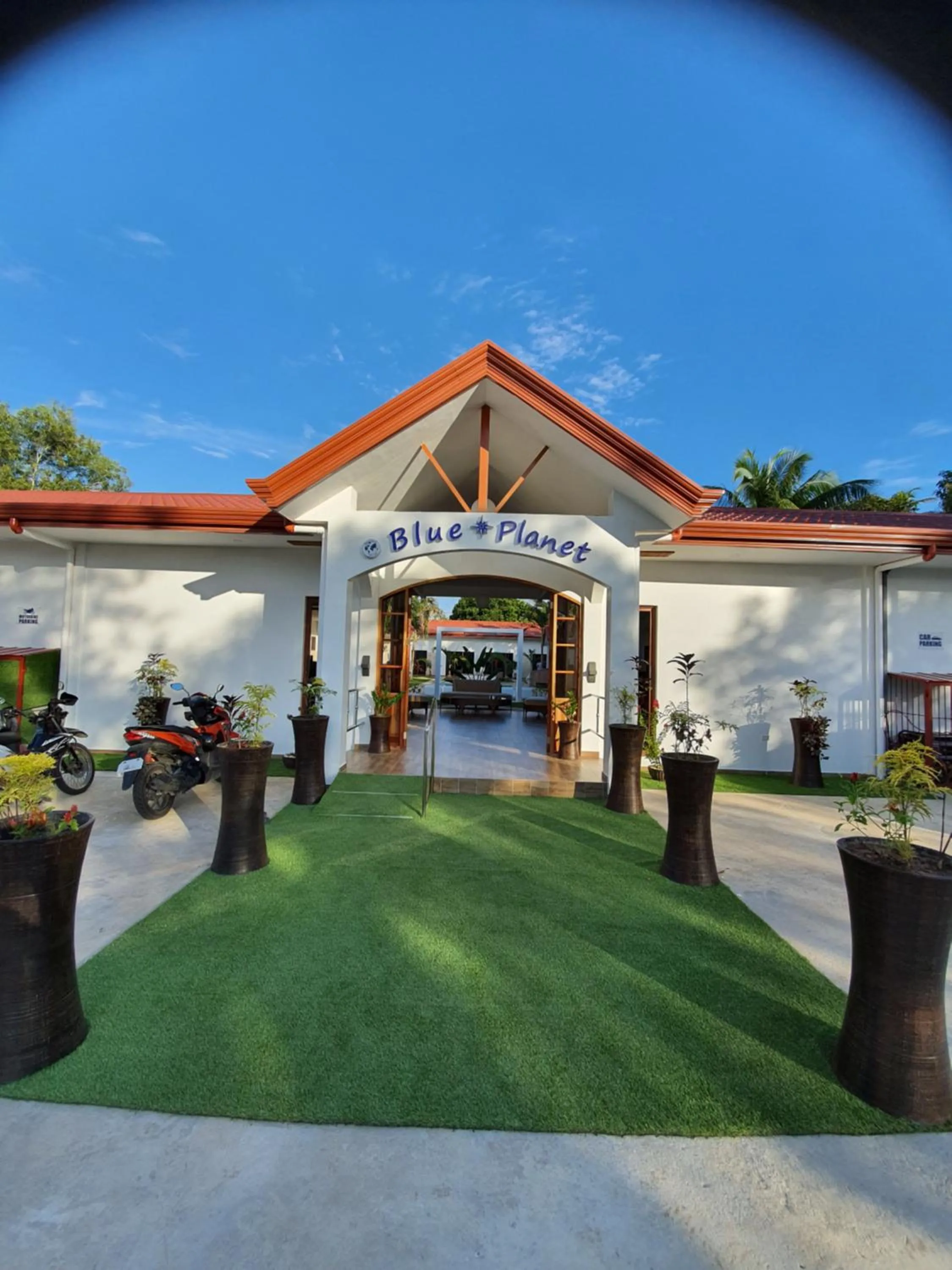 Facade/entrance in Blue Planet Panglao