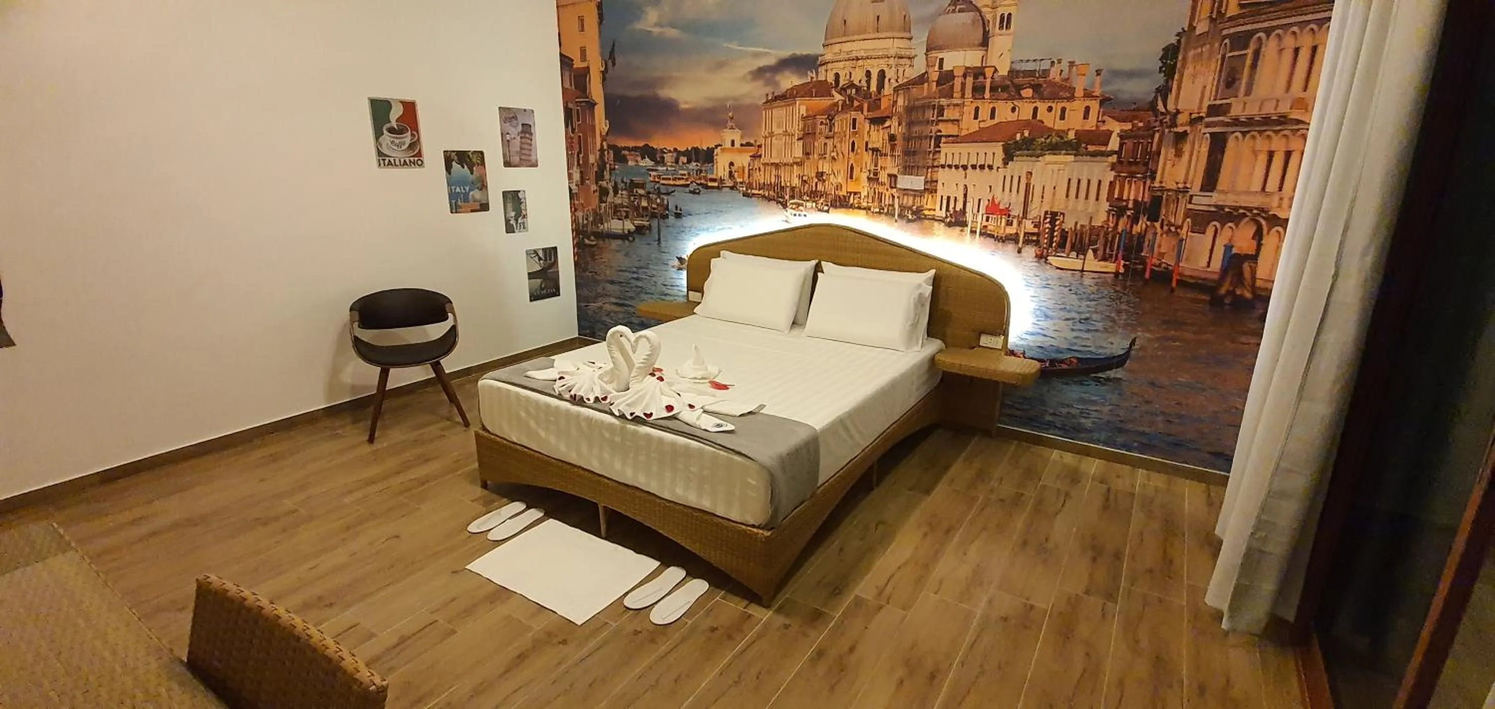 Photo of the whole room, Bed in Blue Planet Panglao