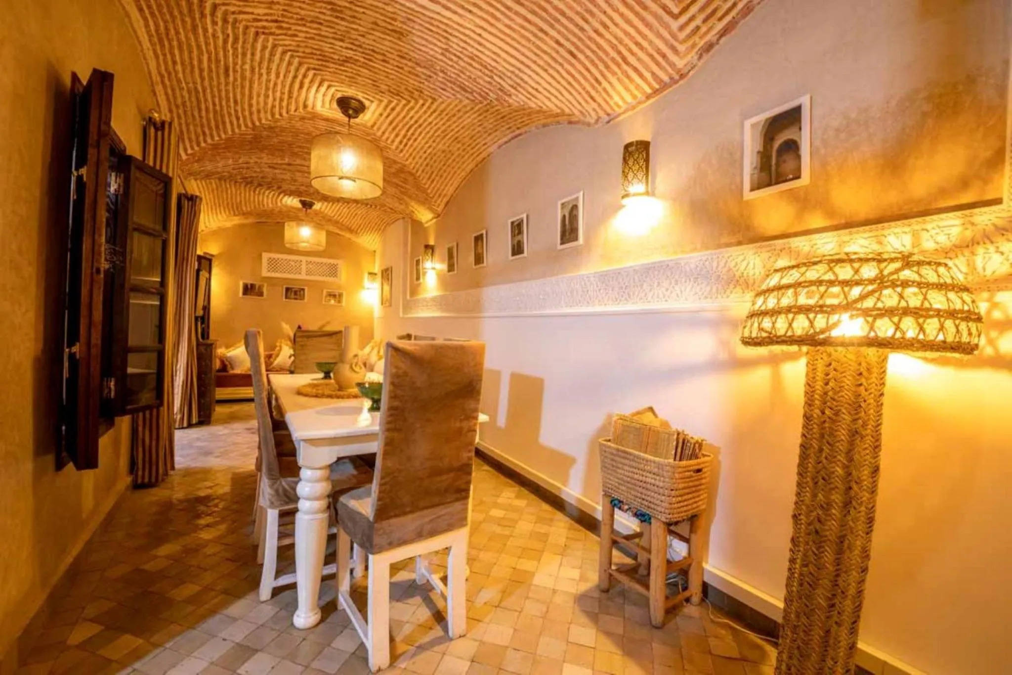 Living room in Riad 7 Saints