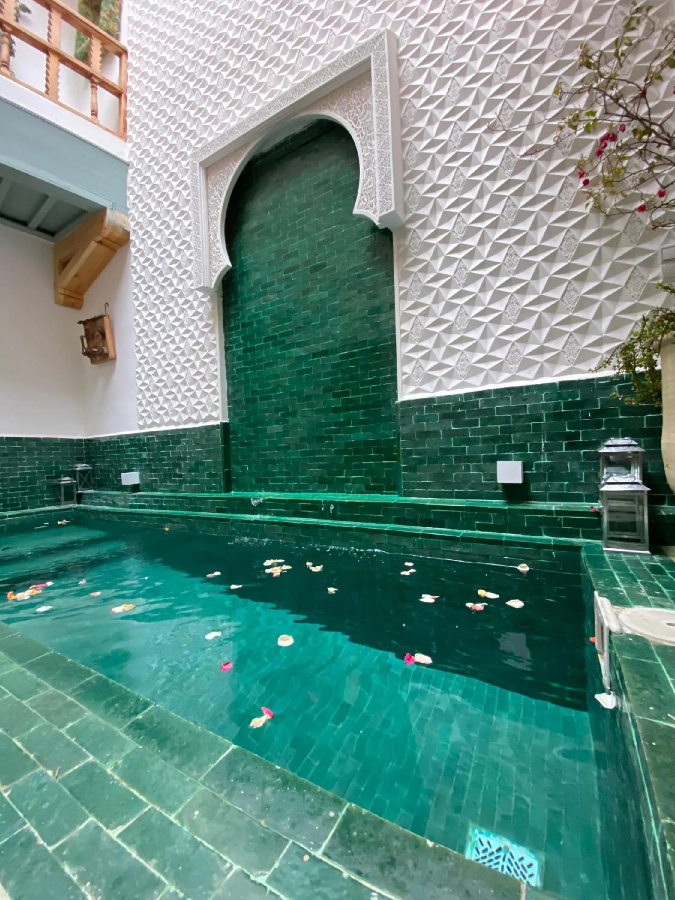 Swimming pool in Riad 7 Saints