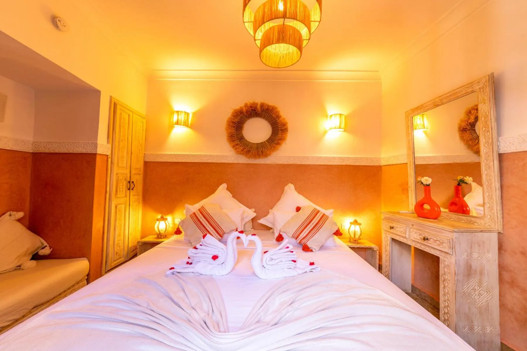 Bed in Riad 7 Saints