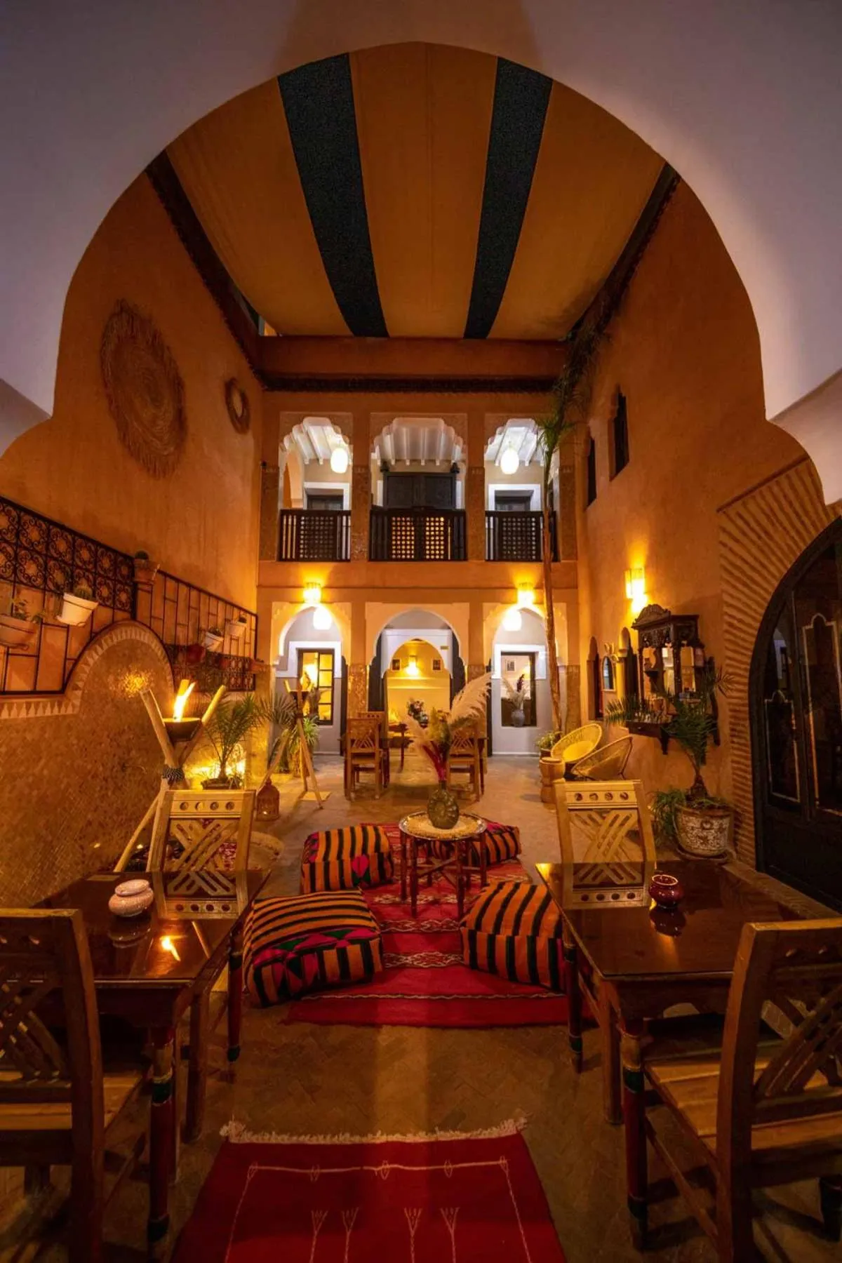 Living room in Riad 7 Saints