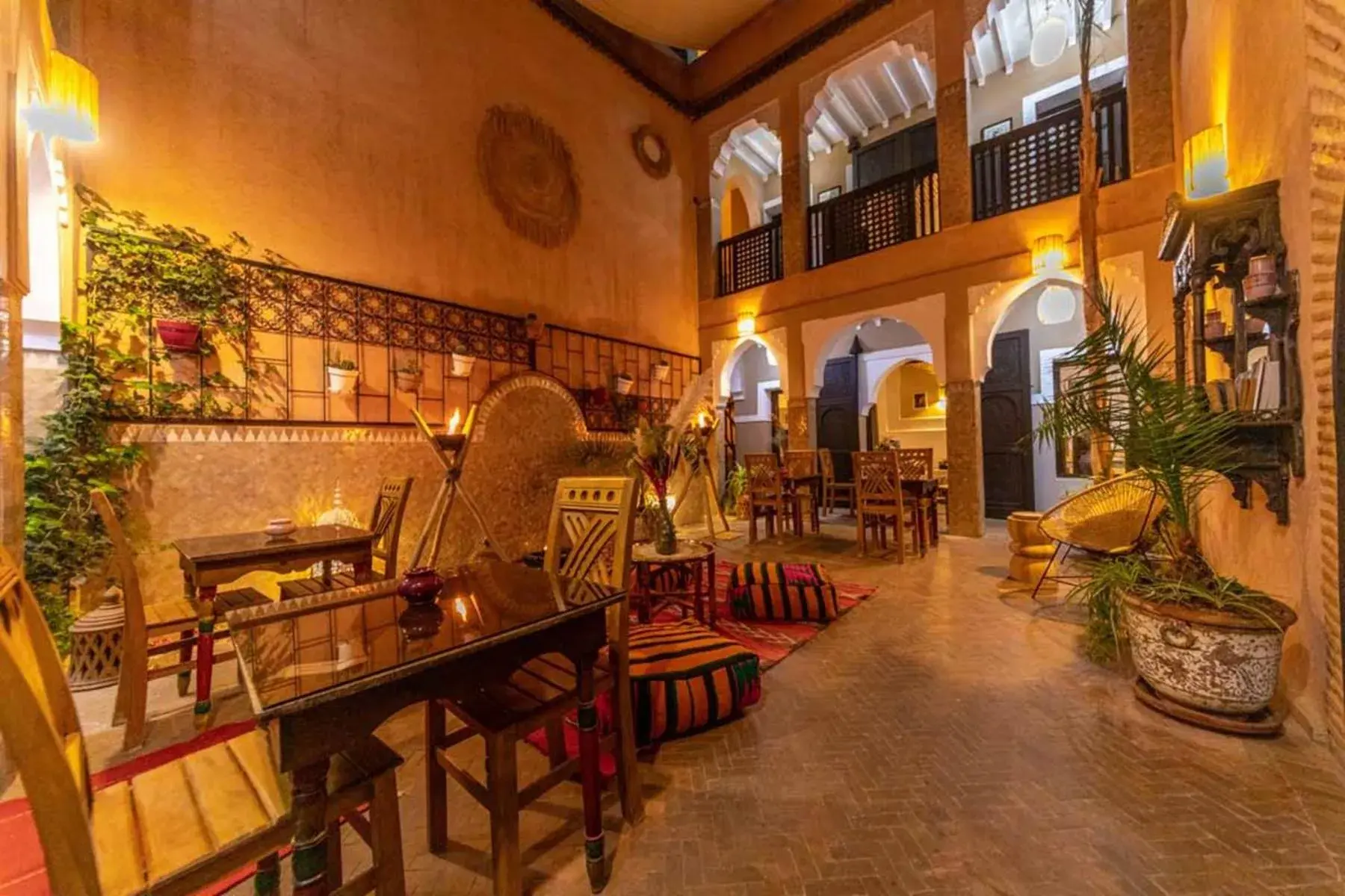 Restaurant/places to eat in Riad 7 Saints Restaurant/places to eat in Riad 7 Saints