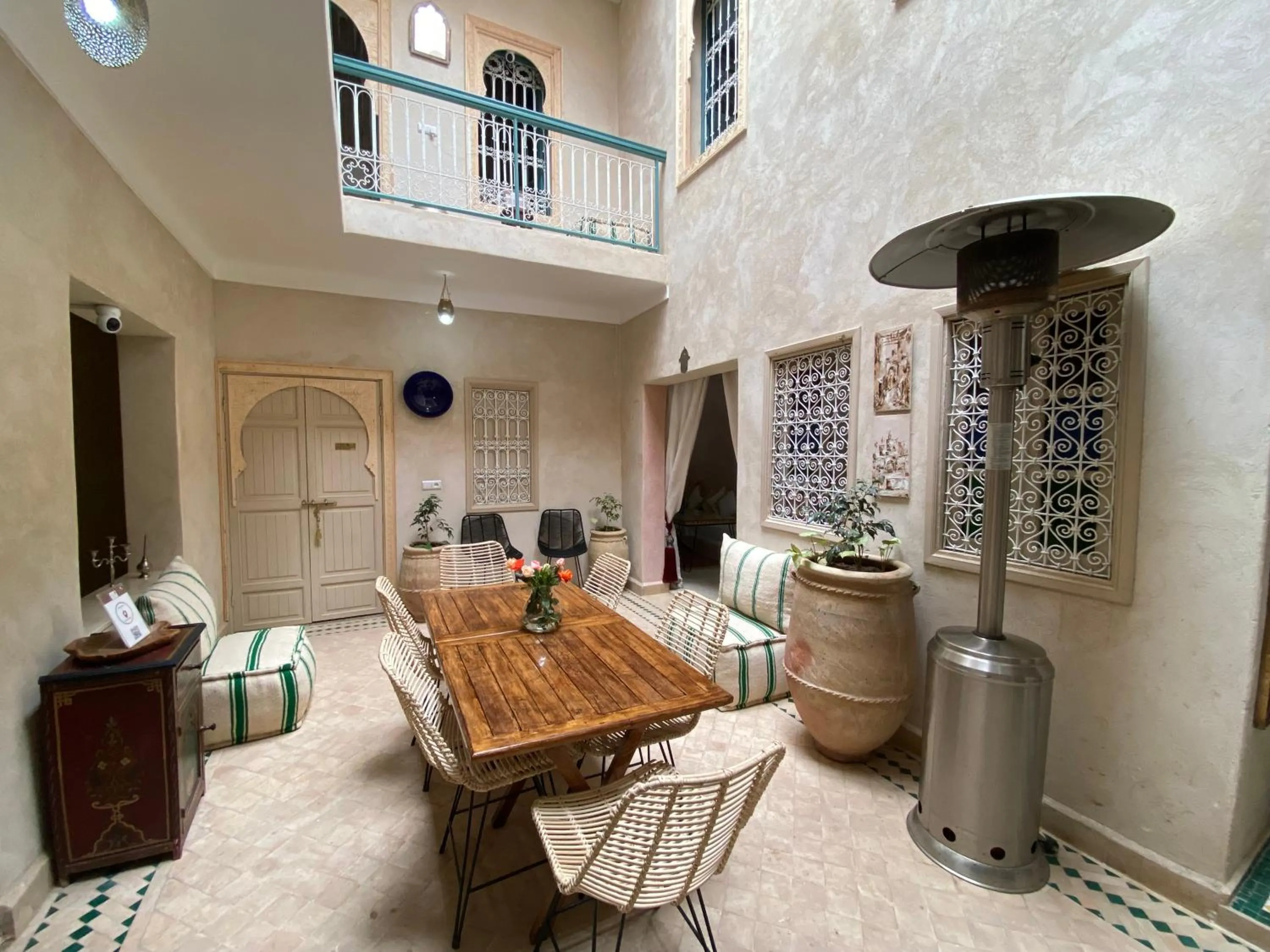 Lobby or reception in Riad 7 Saints