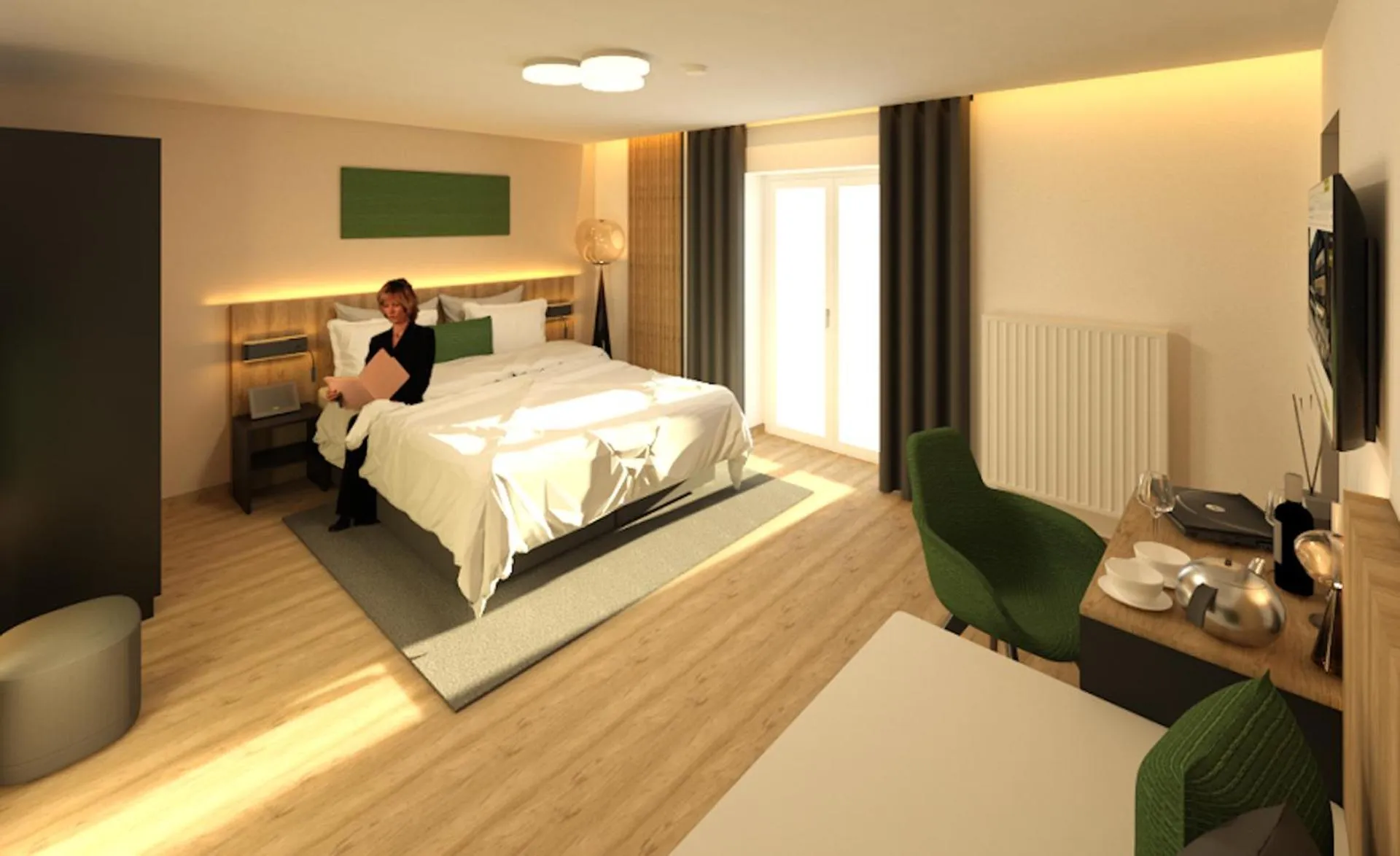 Deluxe Room in Hotel Krone