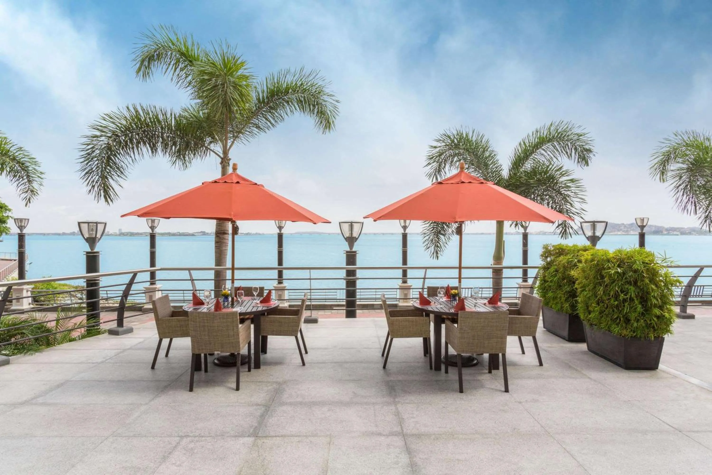 Patio in Wyndham Guayaquil, Puerto Santa Ana