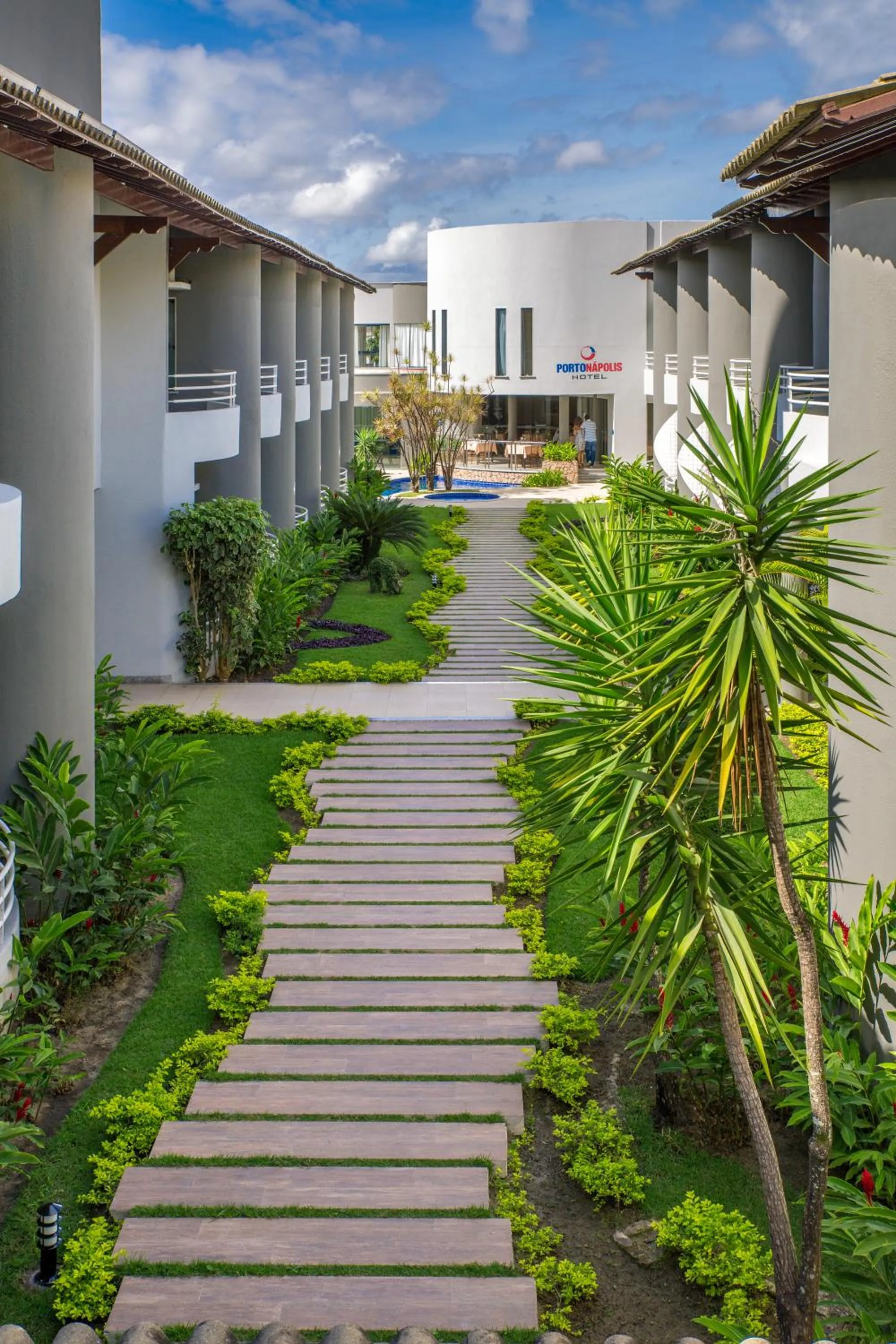 Garden in Hotel Porto Napolis