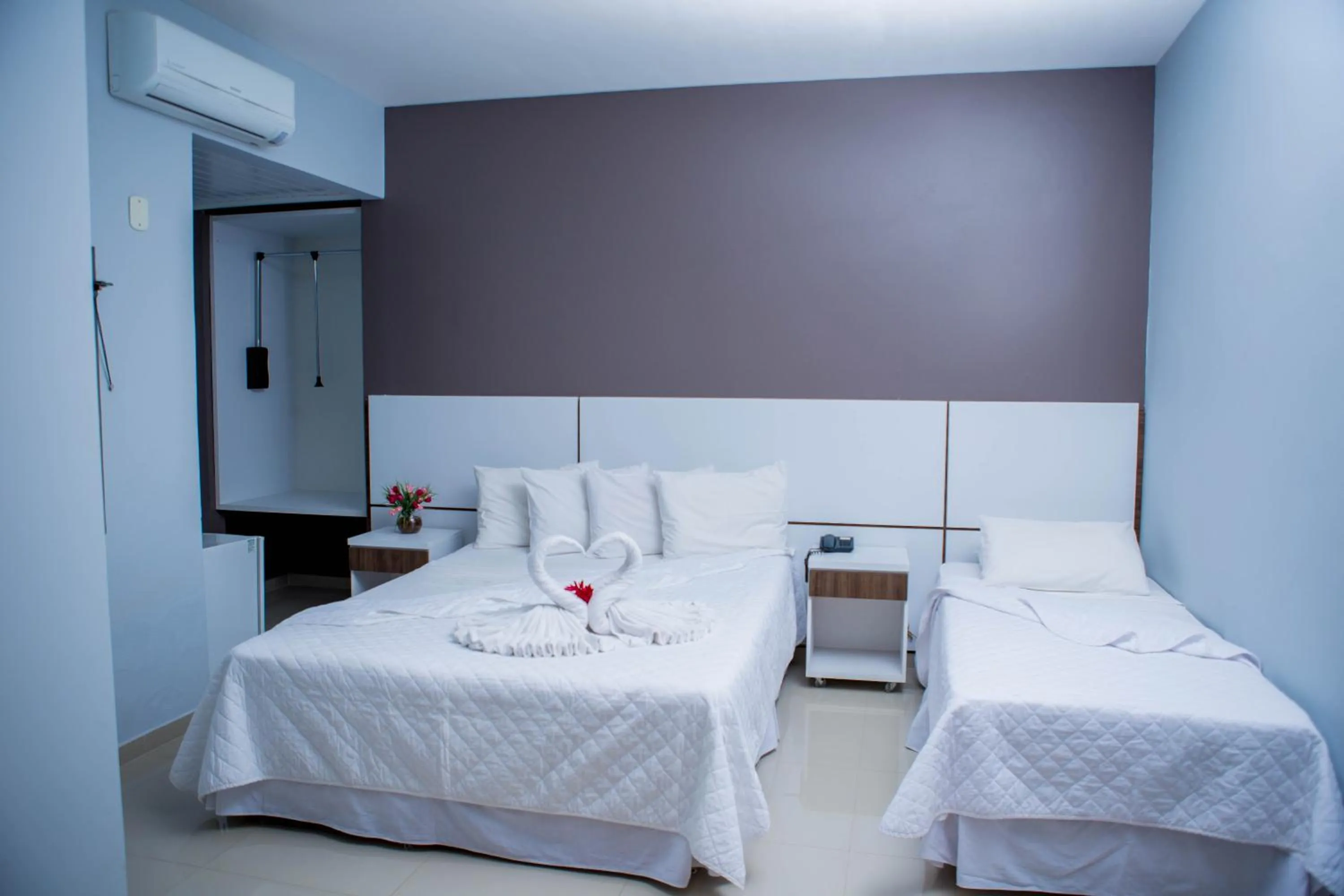 Bed in Hotel Porto Napolis