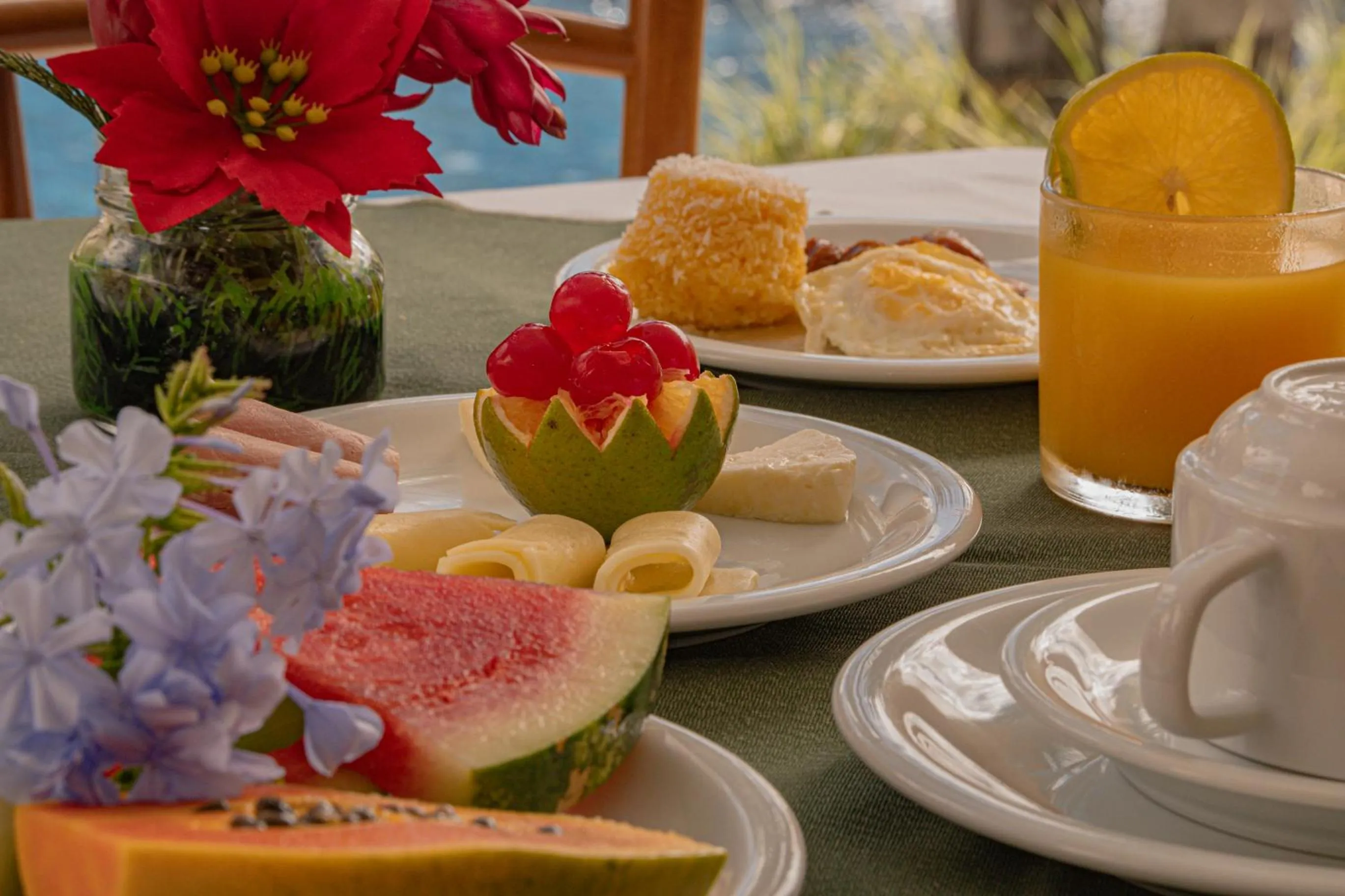 Breakfast in Hotel Porto Napolis