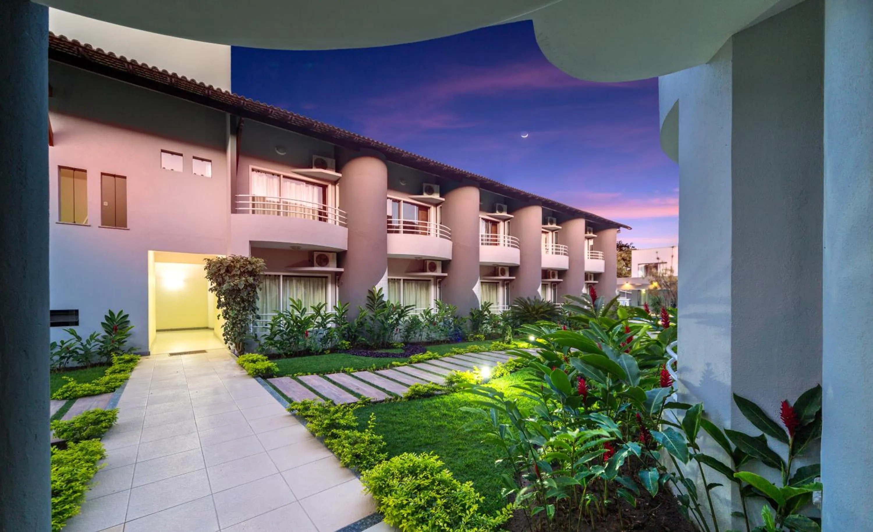 Natural landscape in Hotel Porto Napolis