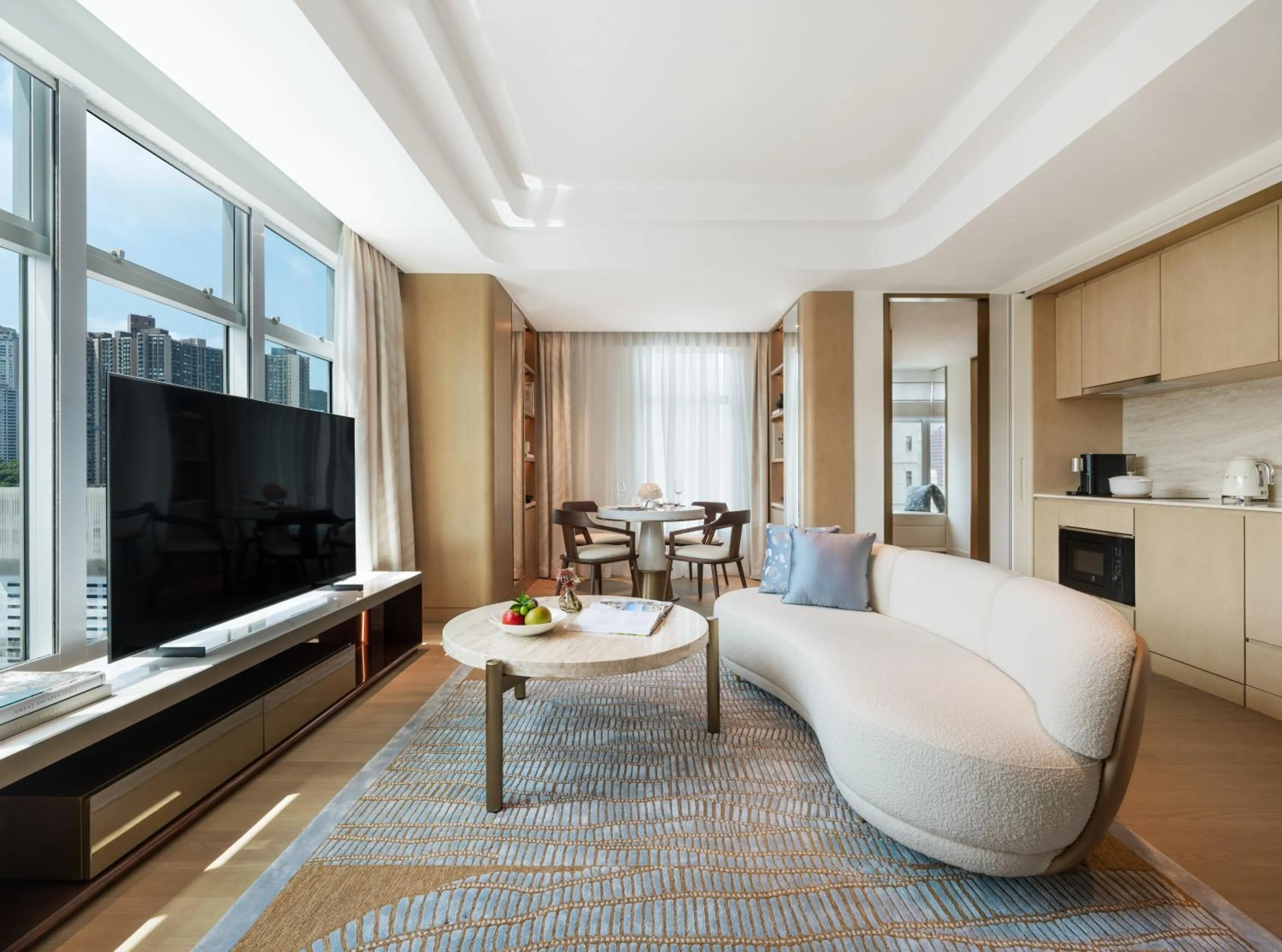 Living room in Lanson Place Causeway Bay, Hong Kong