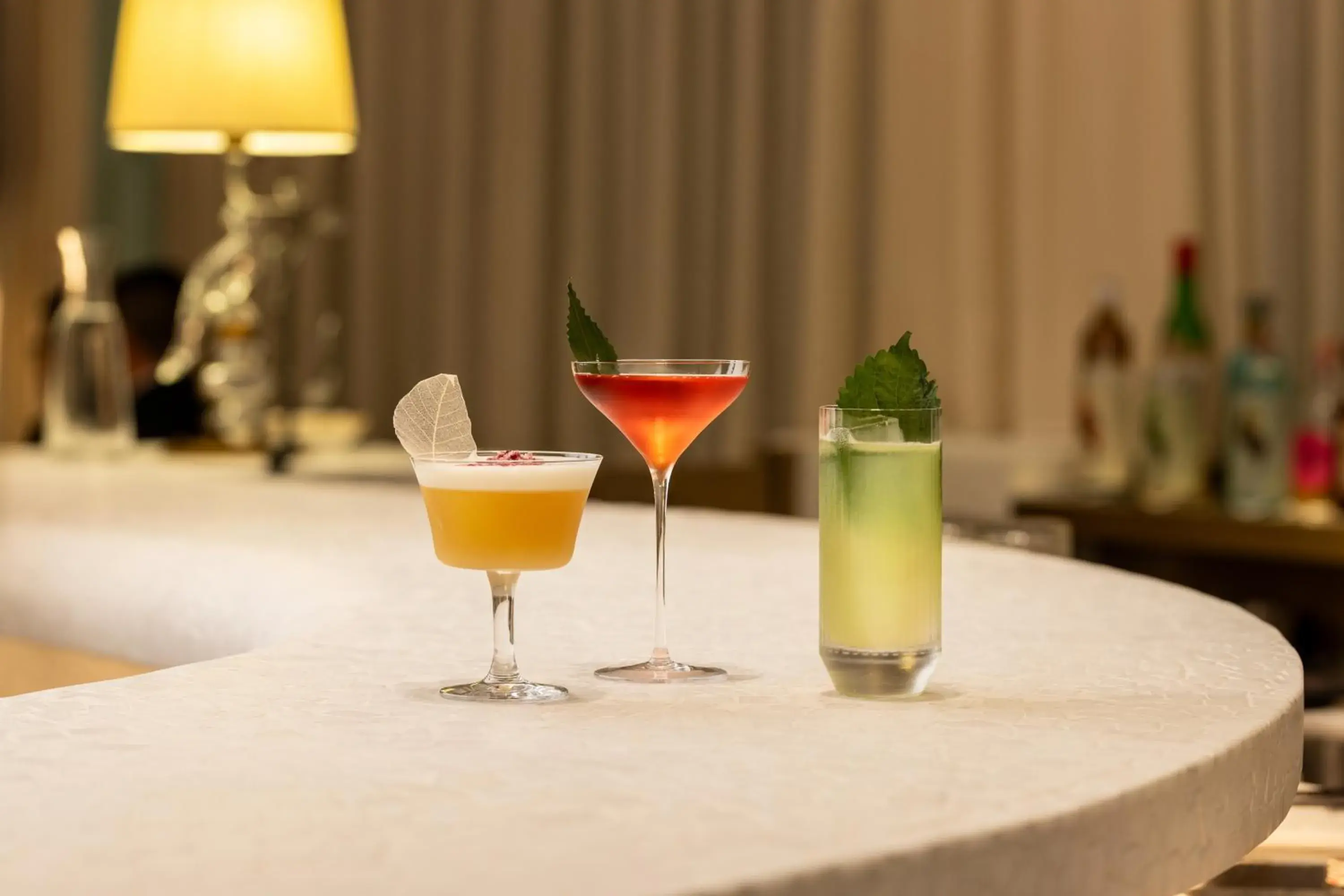 Lounge or bar in Lanson Place Causeway Bay, Hong Kong Lounge or bar in Lanson Place Causeway Bay, Hong Kong