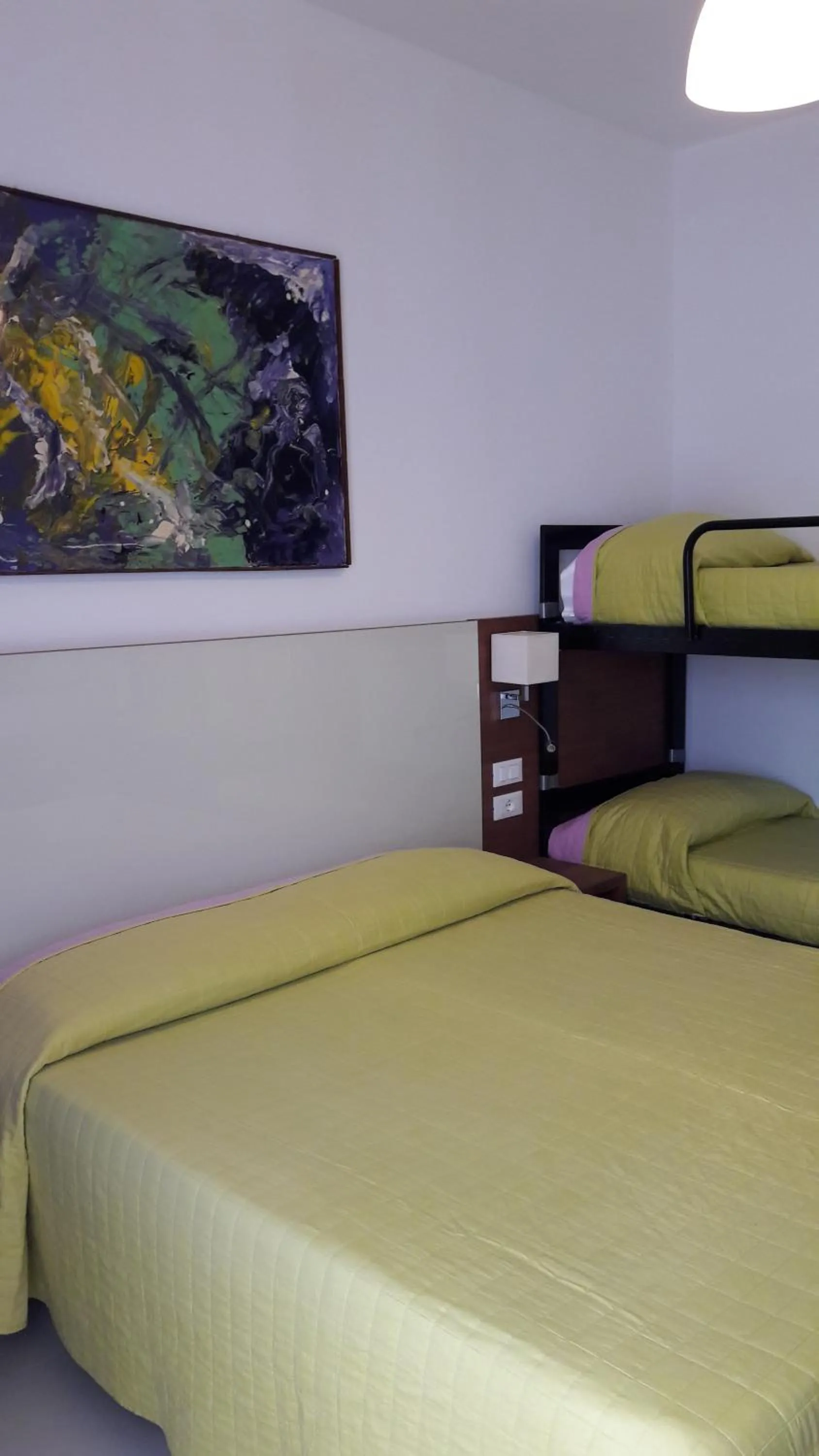 Bed in Hotel President