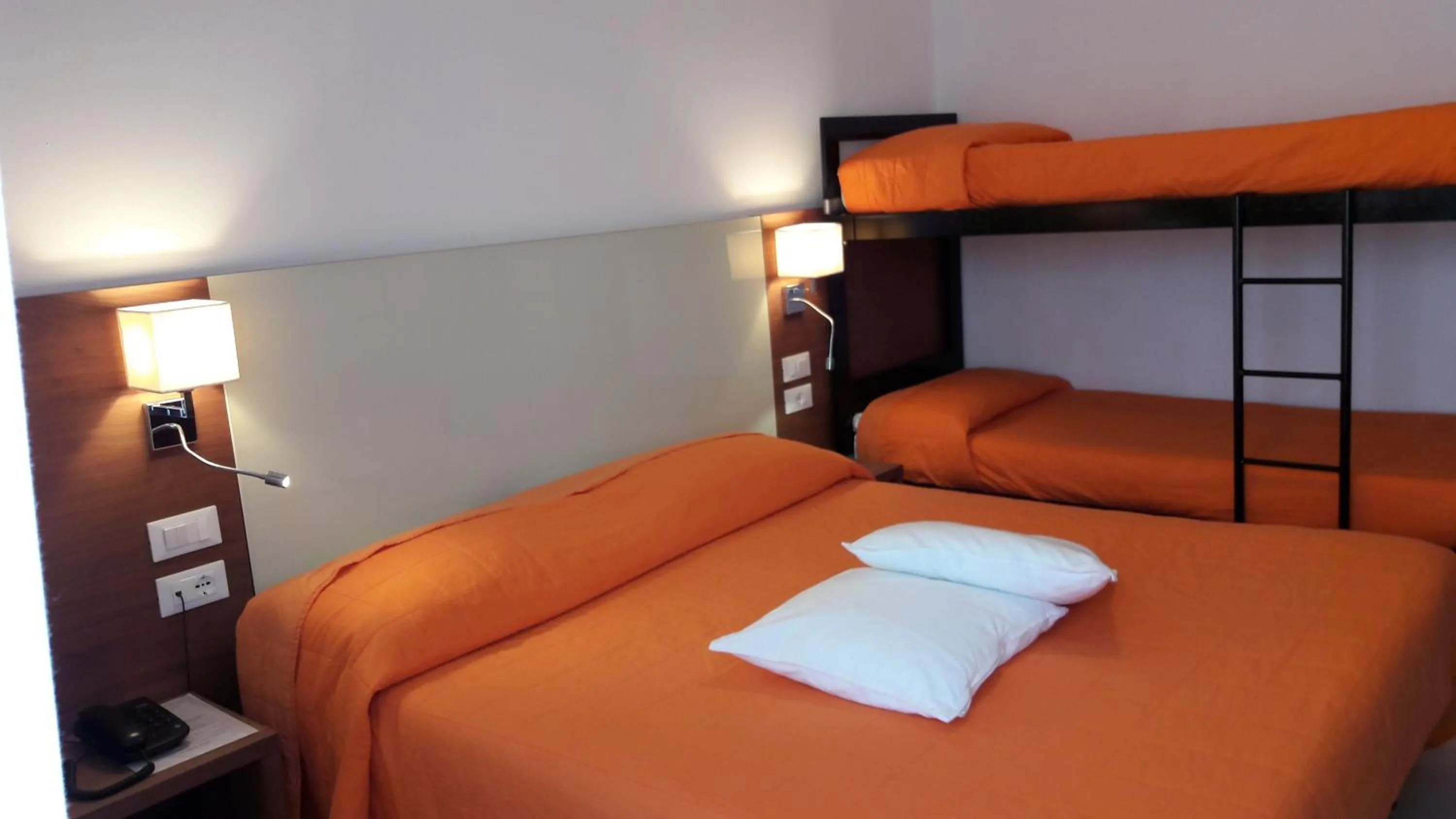 Bed in Hotel President
