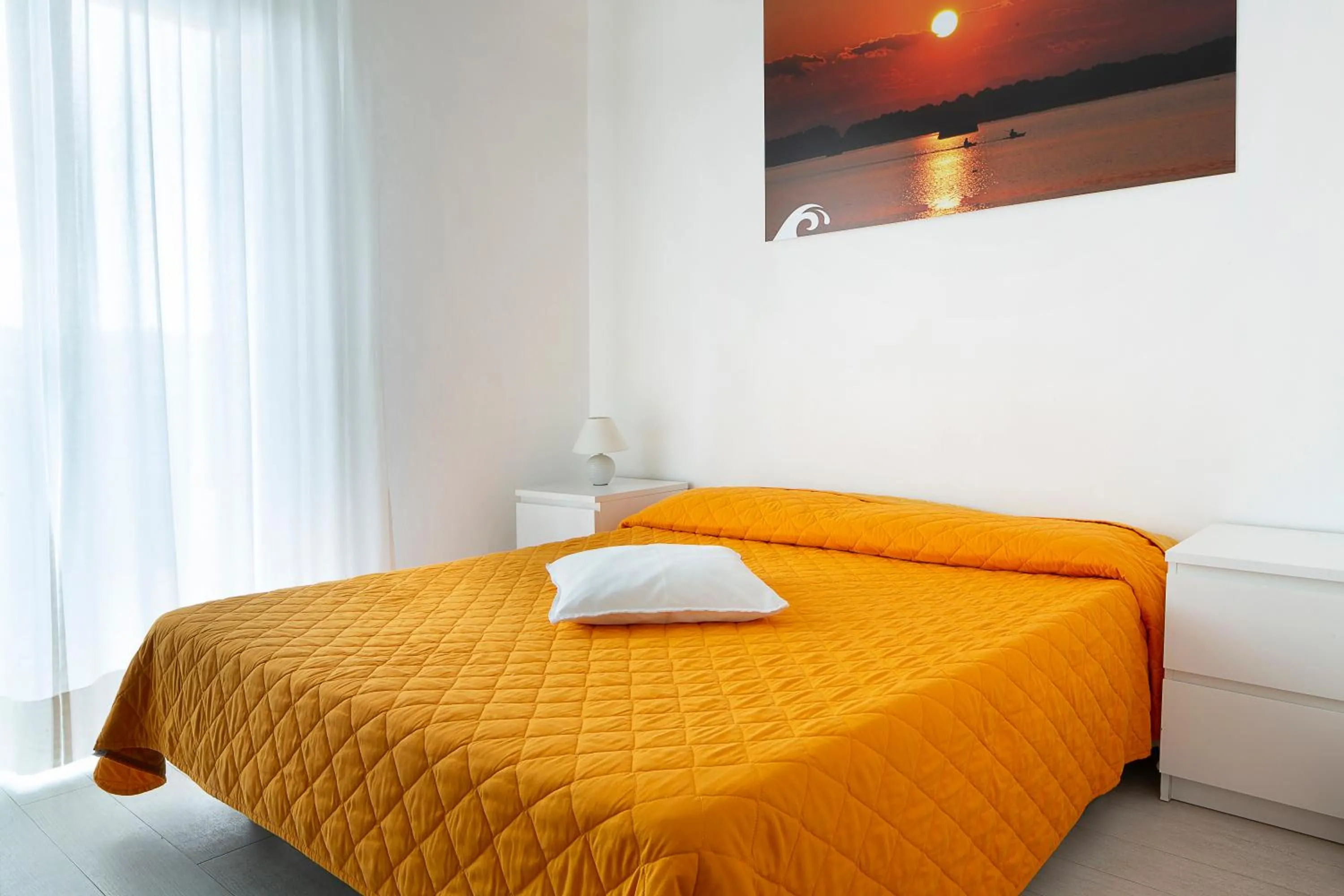 Bed in Hotel President
