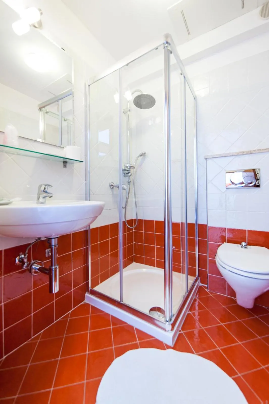 Bathroom in Hotel President