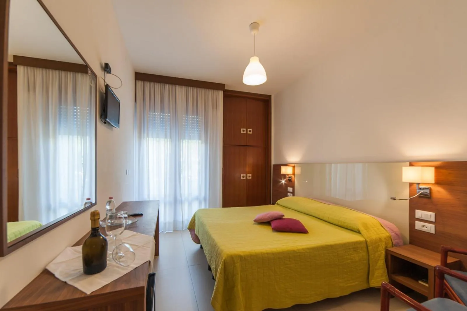 Bed in Hotel President