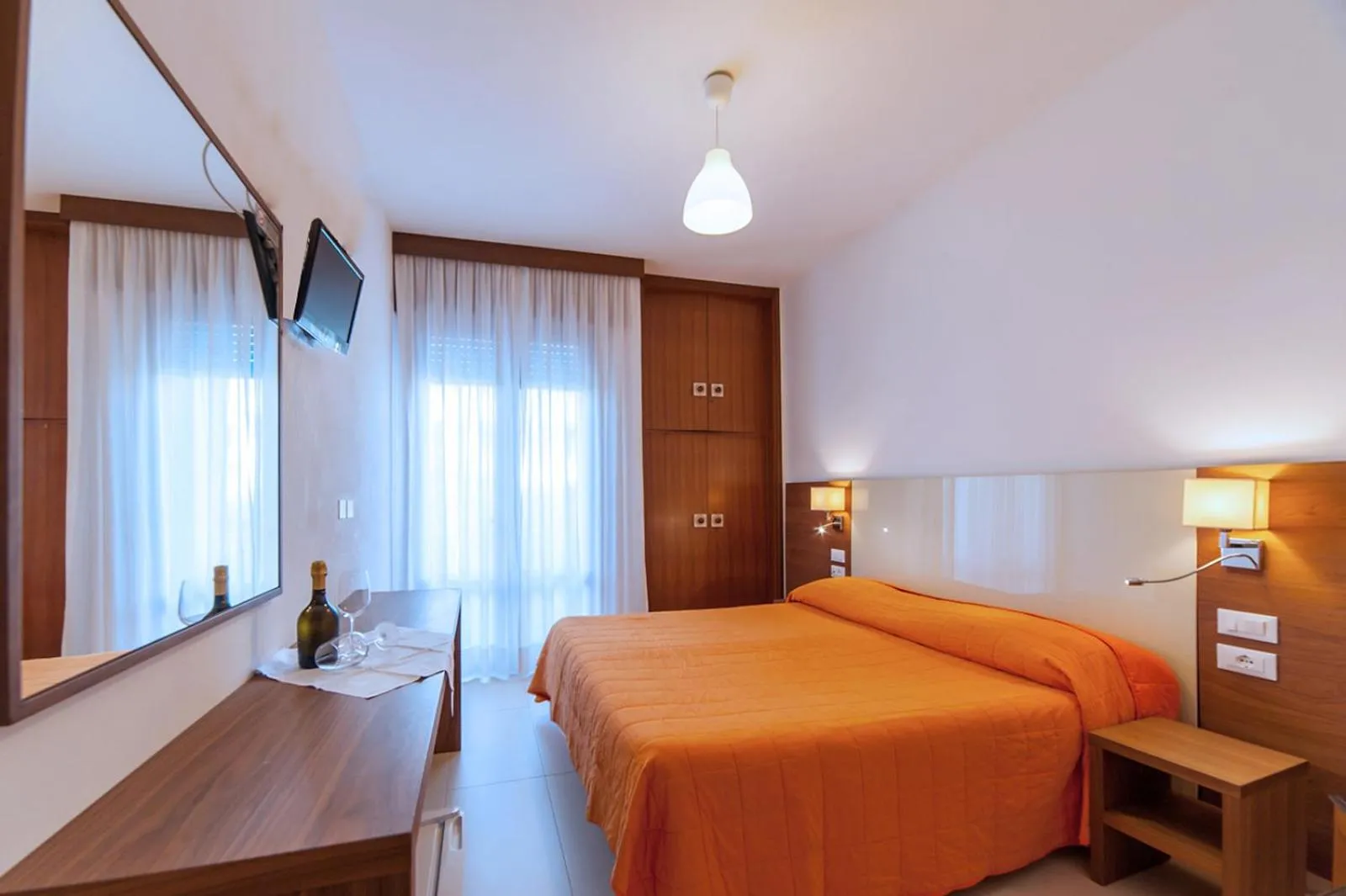 Bed in Hotel President