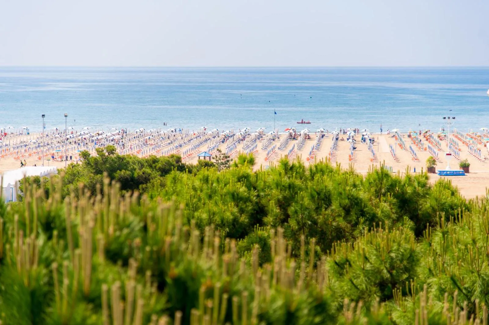Beach in Hotel President