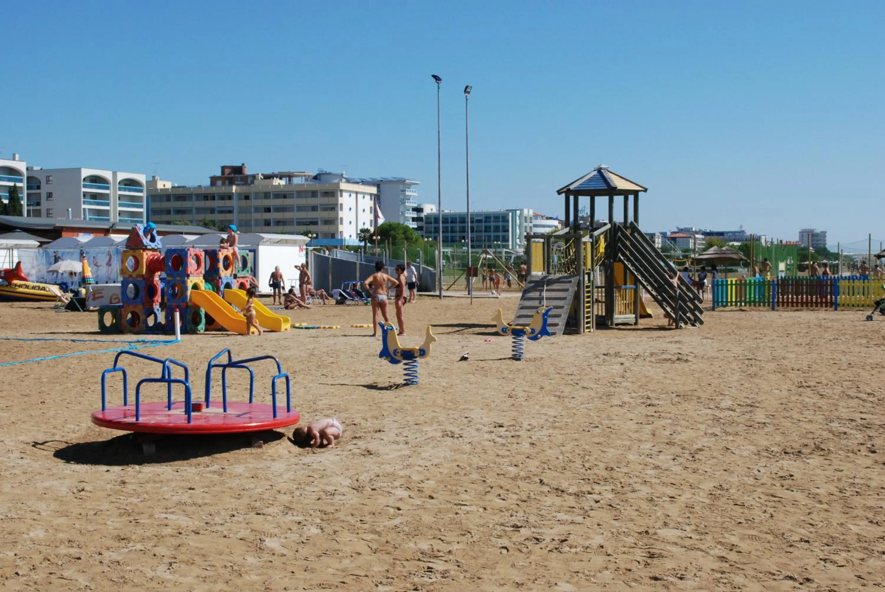 Beach in Hotel President