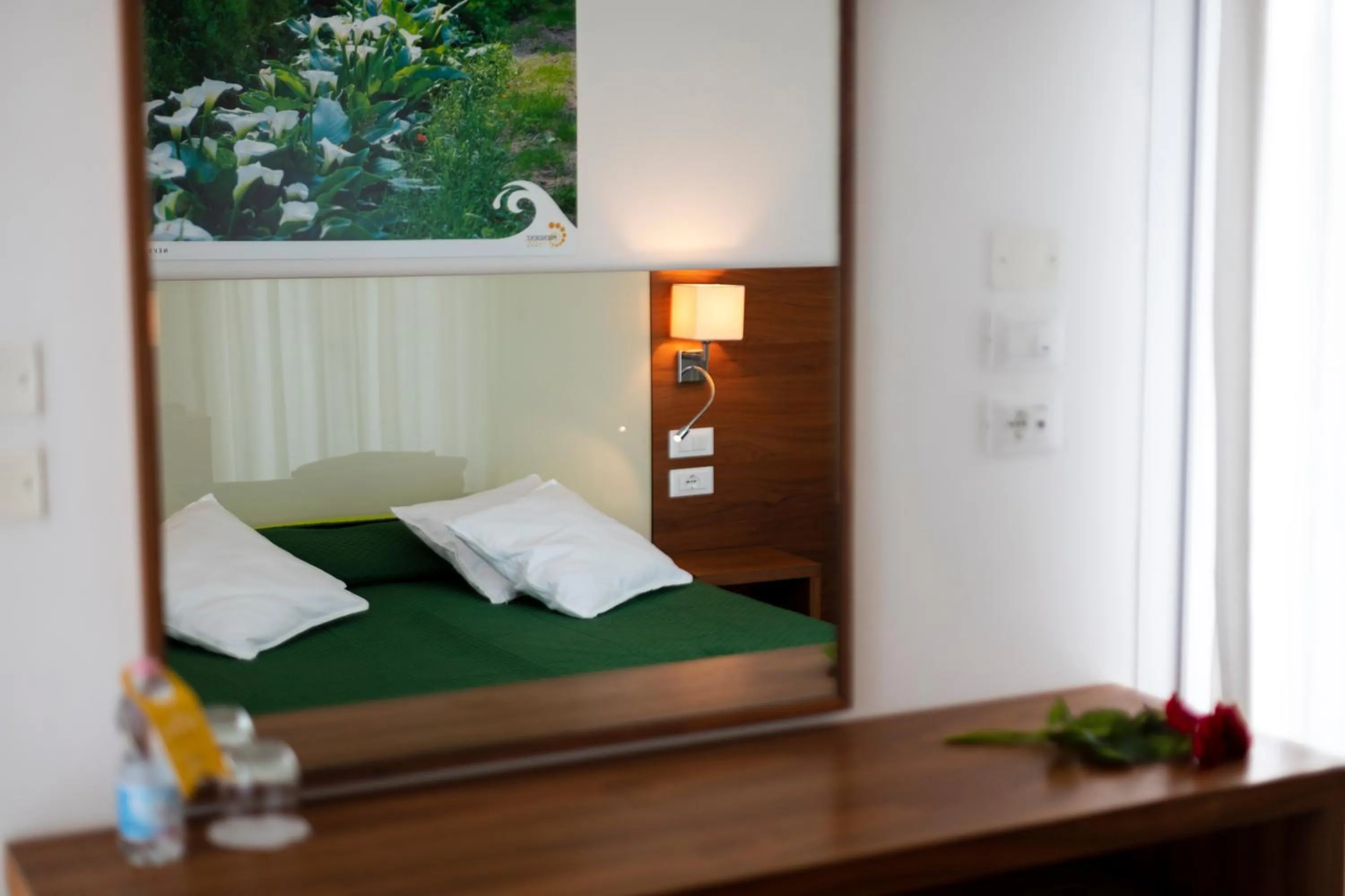 Bed in Hotel President