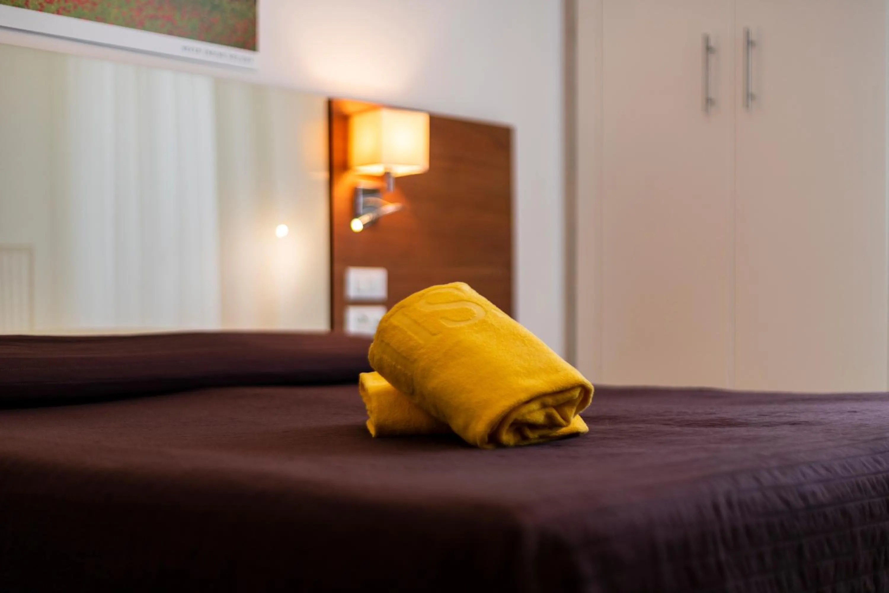 Bed in Hotel President