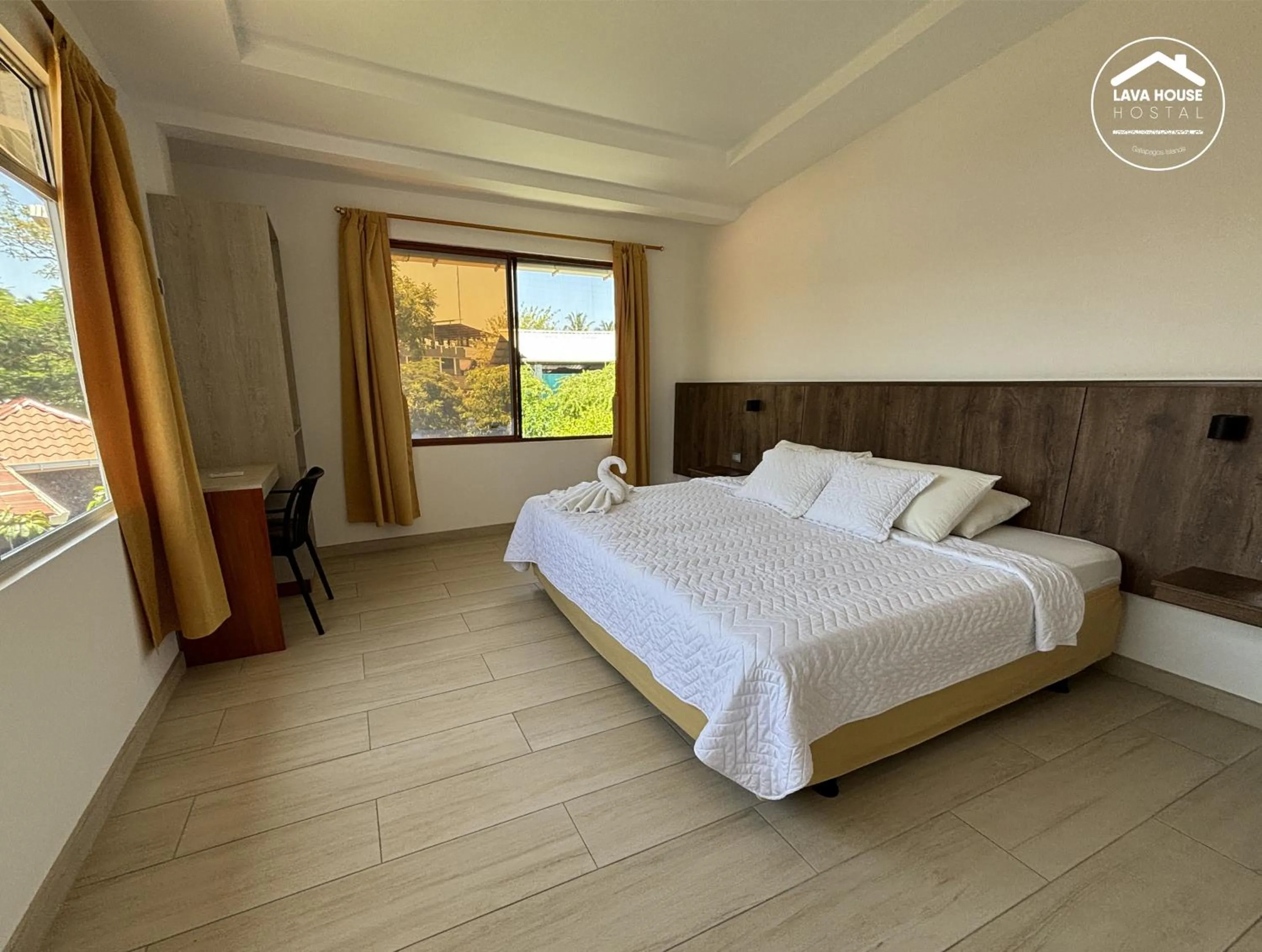 Bed in Lava House Hostal
