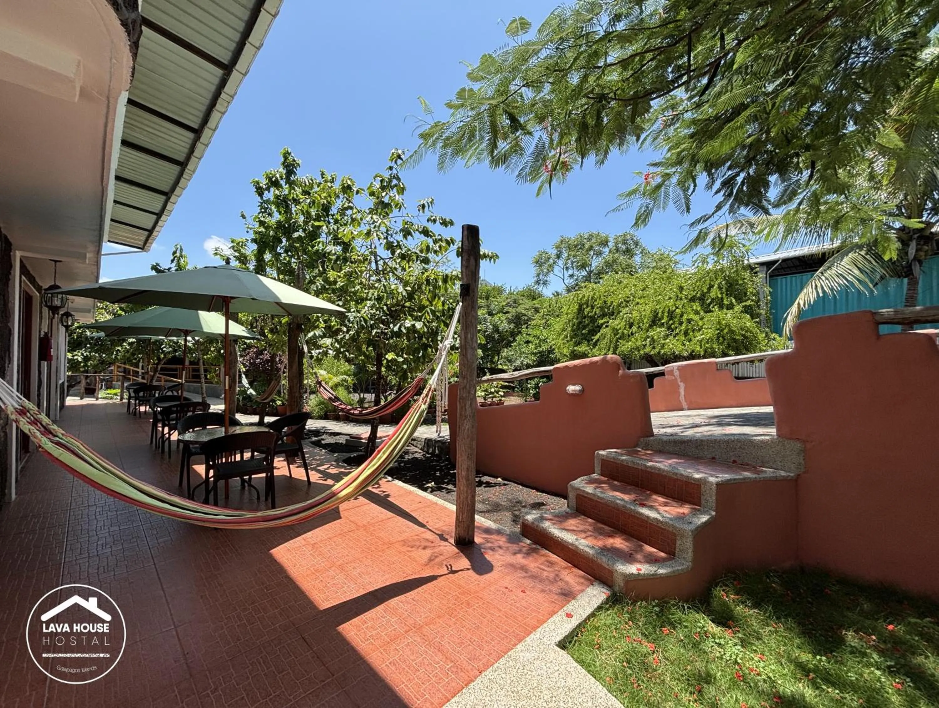 Property building in Lava House Hostal