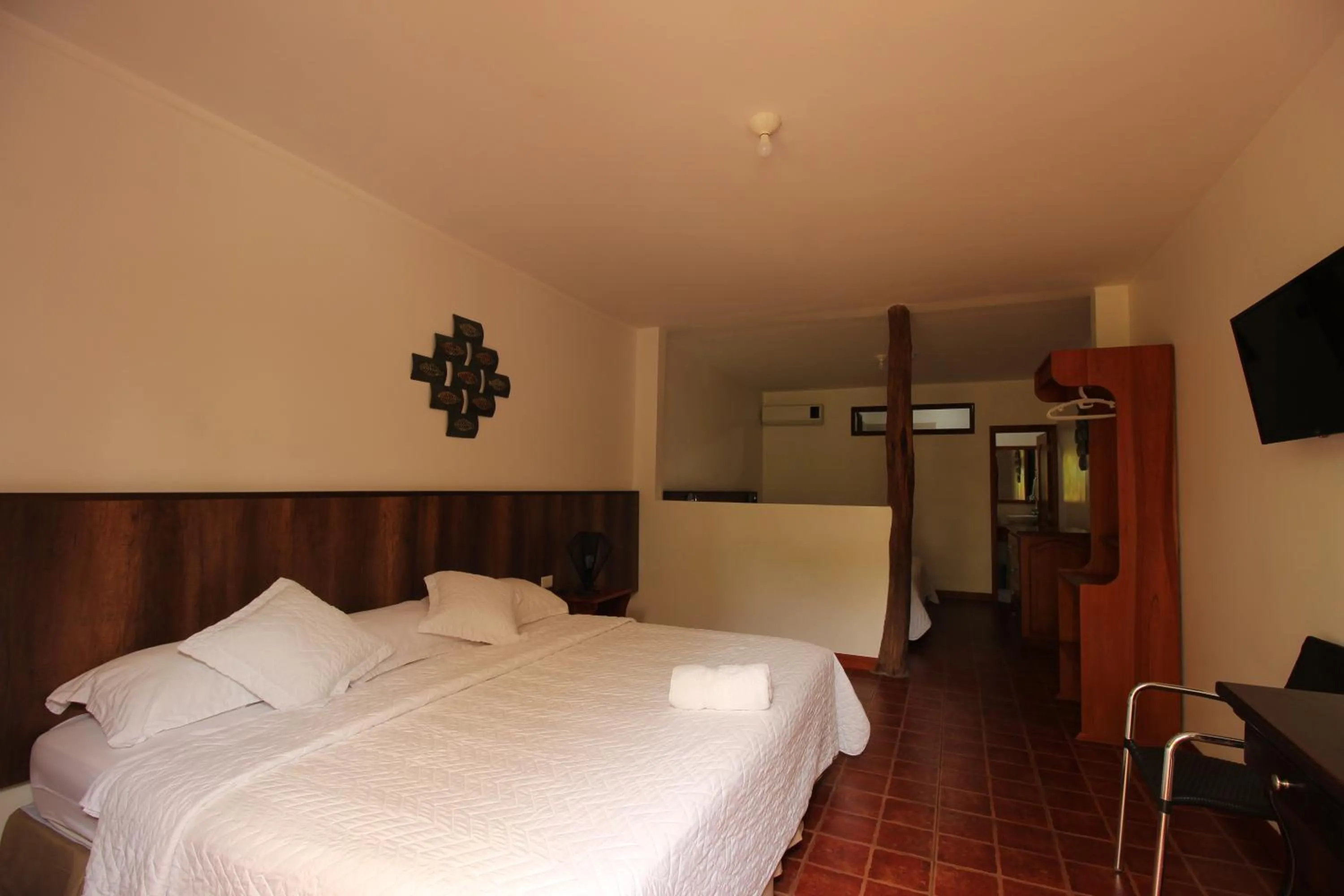 Bed in Lava House Hostal