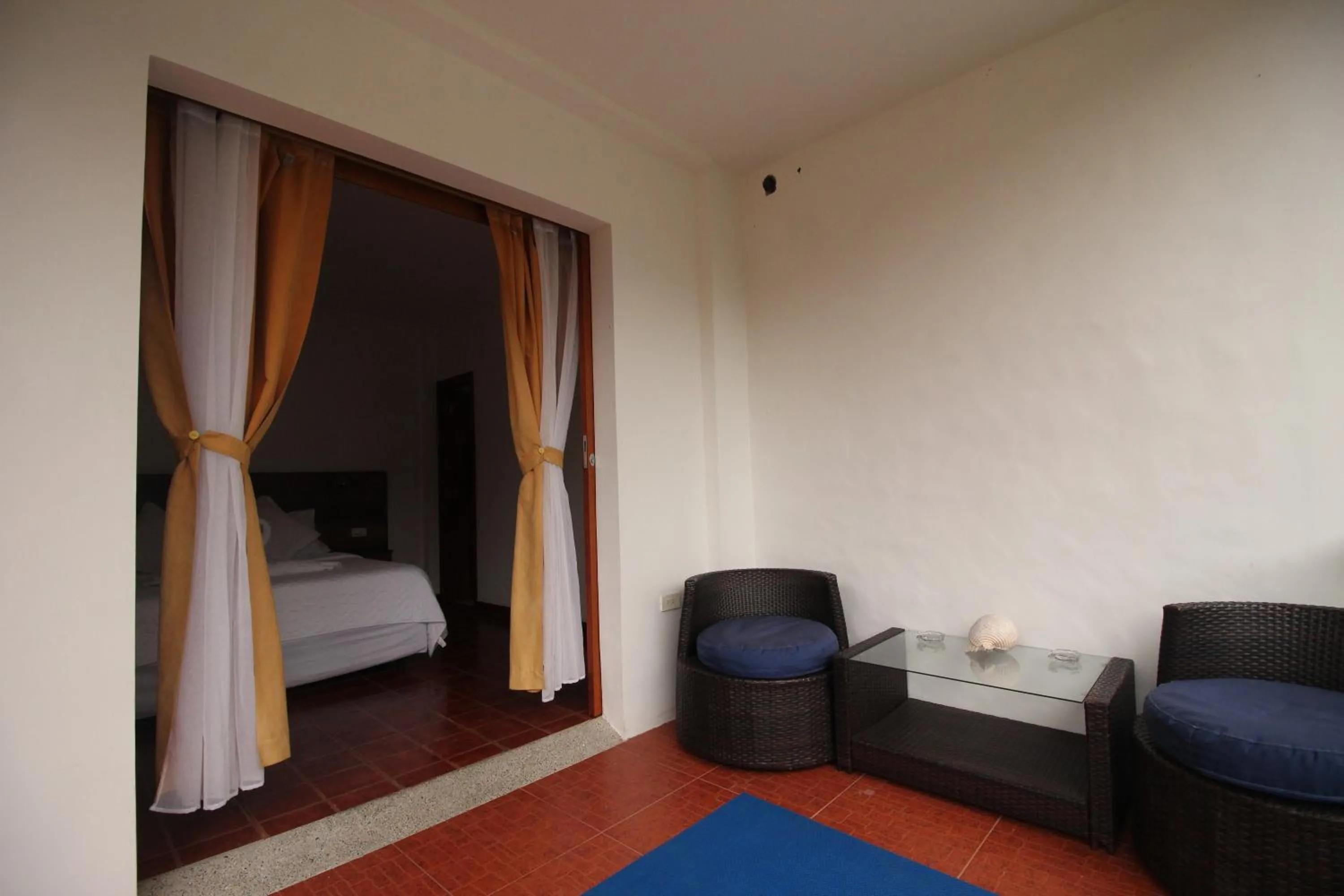 View (from property/room), Bed in Lava House Hostal