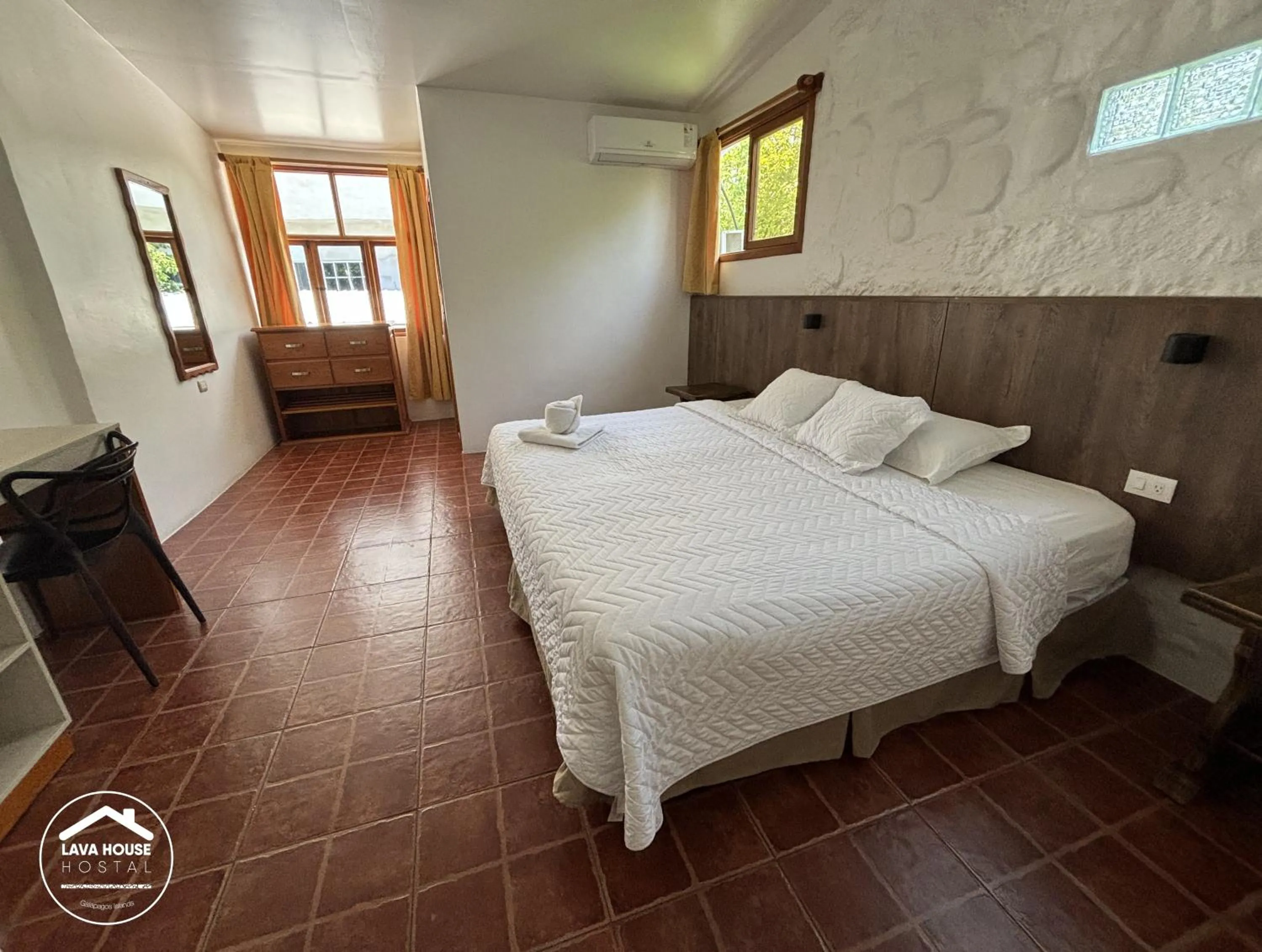 Bed in Lava House Hostal
