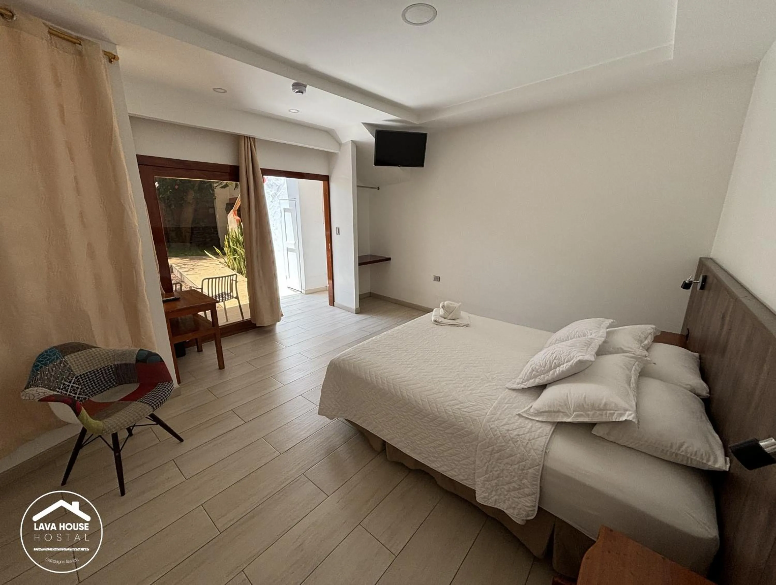 Bed in Lava House Hostal