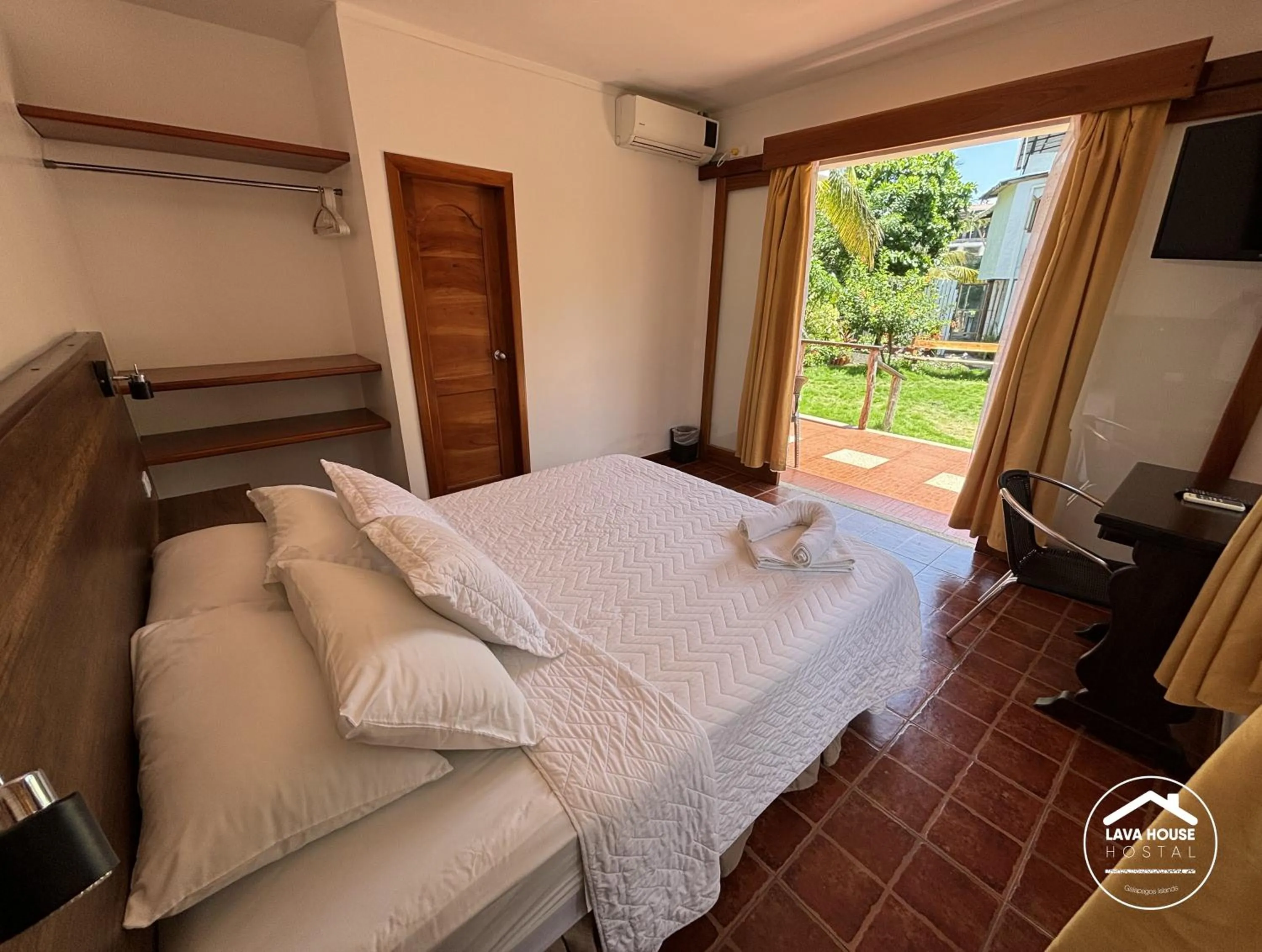 Bed in Lava House Hostal