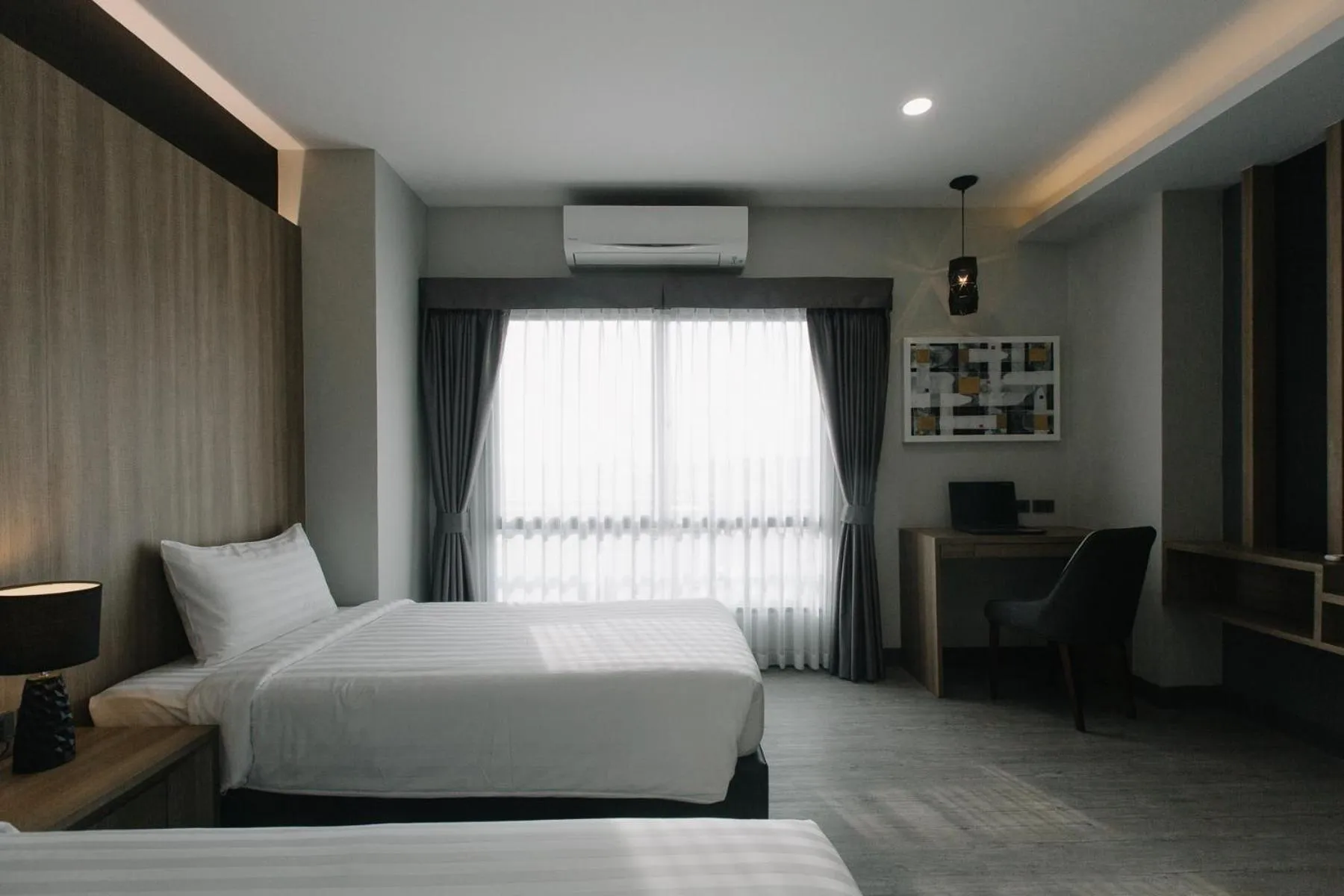 Bed in Arista Hotel Ubon