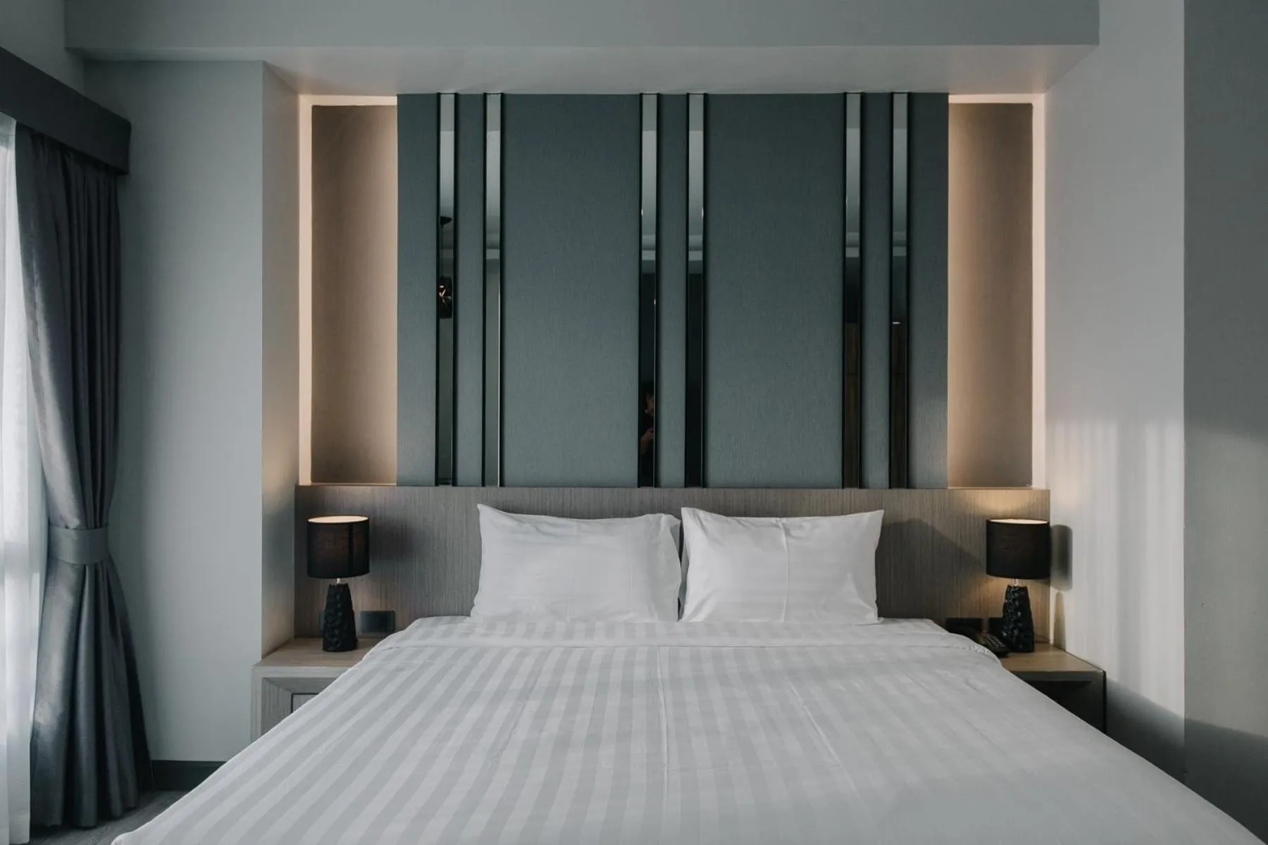 Bed in Arista Hotel Ubon