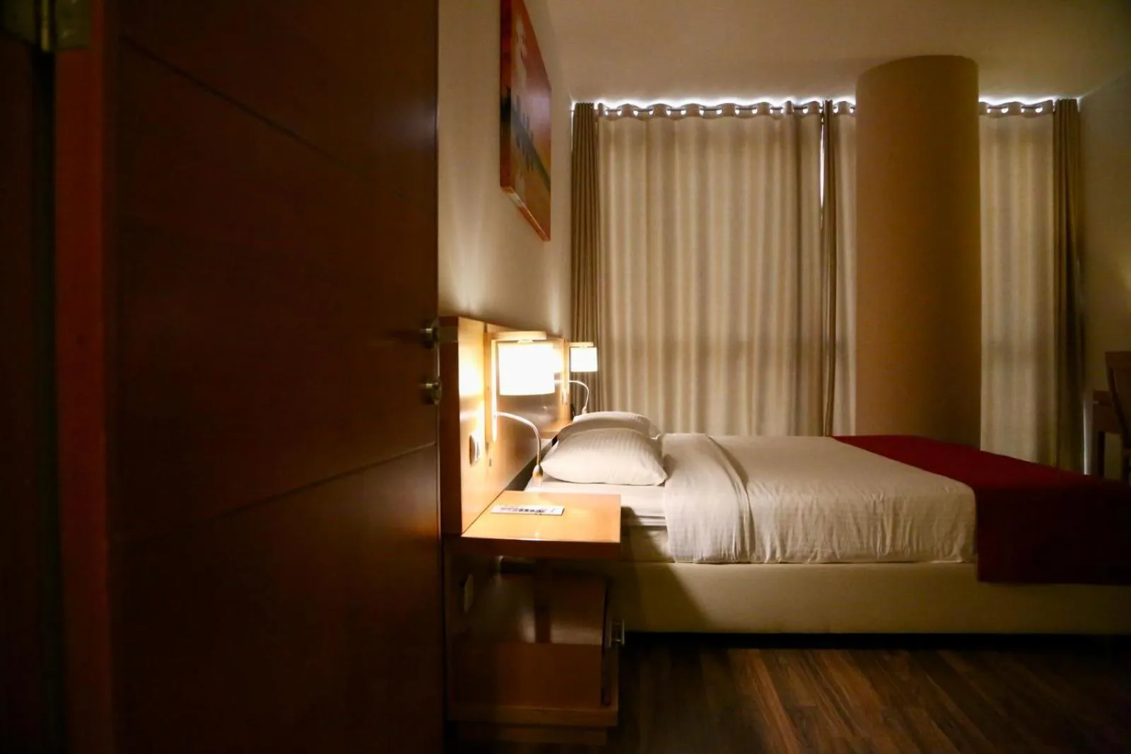 Bed in Caesar Hotel Ramallah