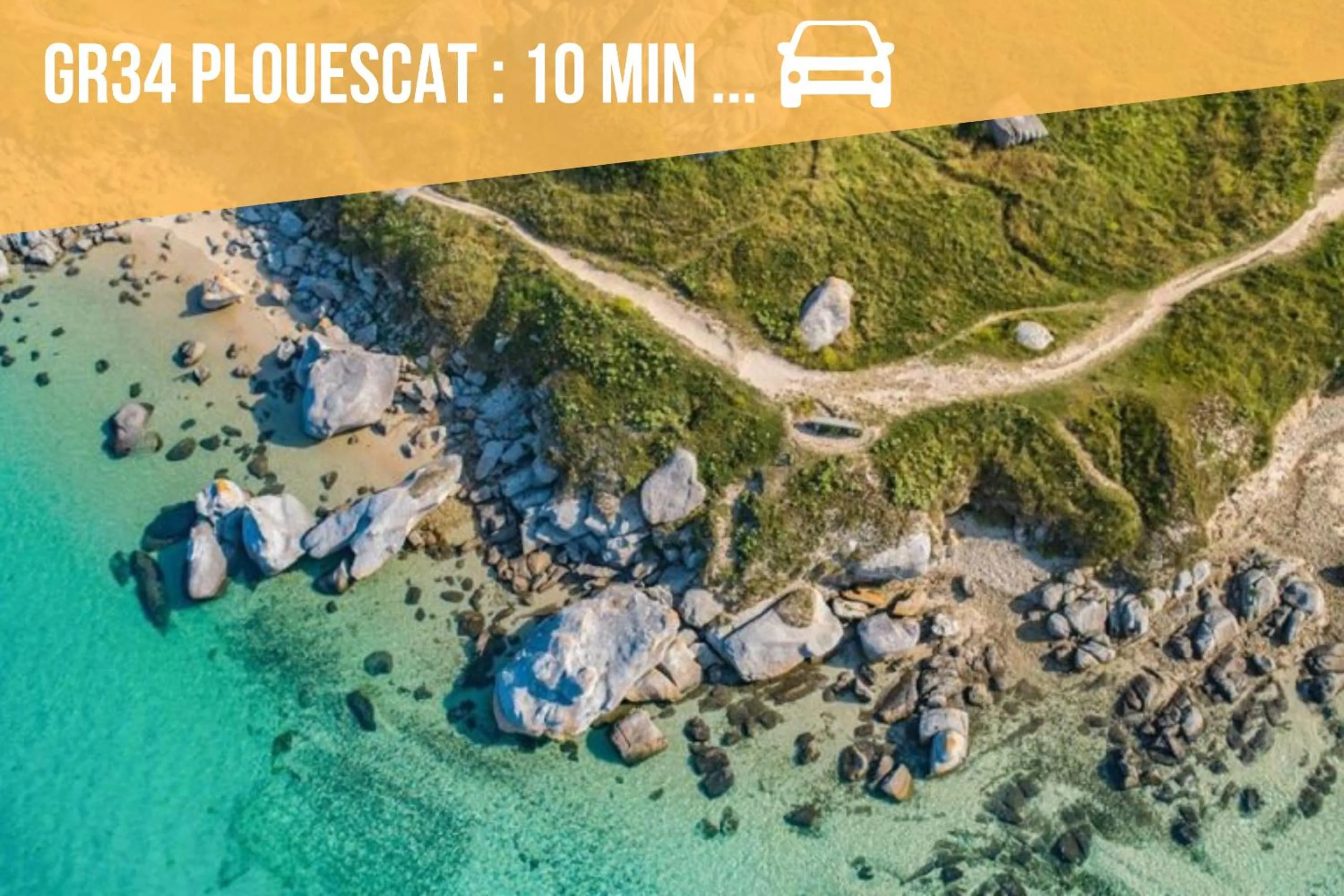 Beach in Le Loft du Dolmen Clara, entre terre et mer