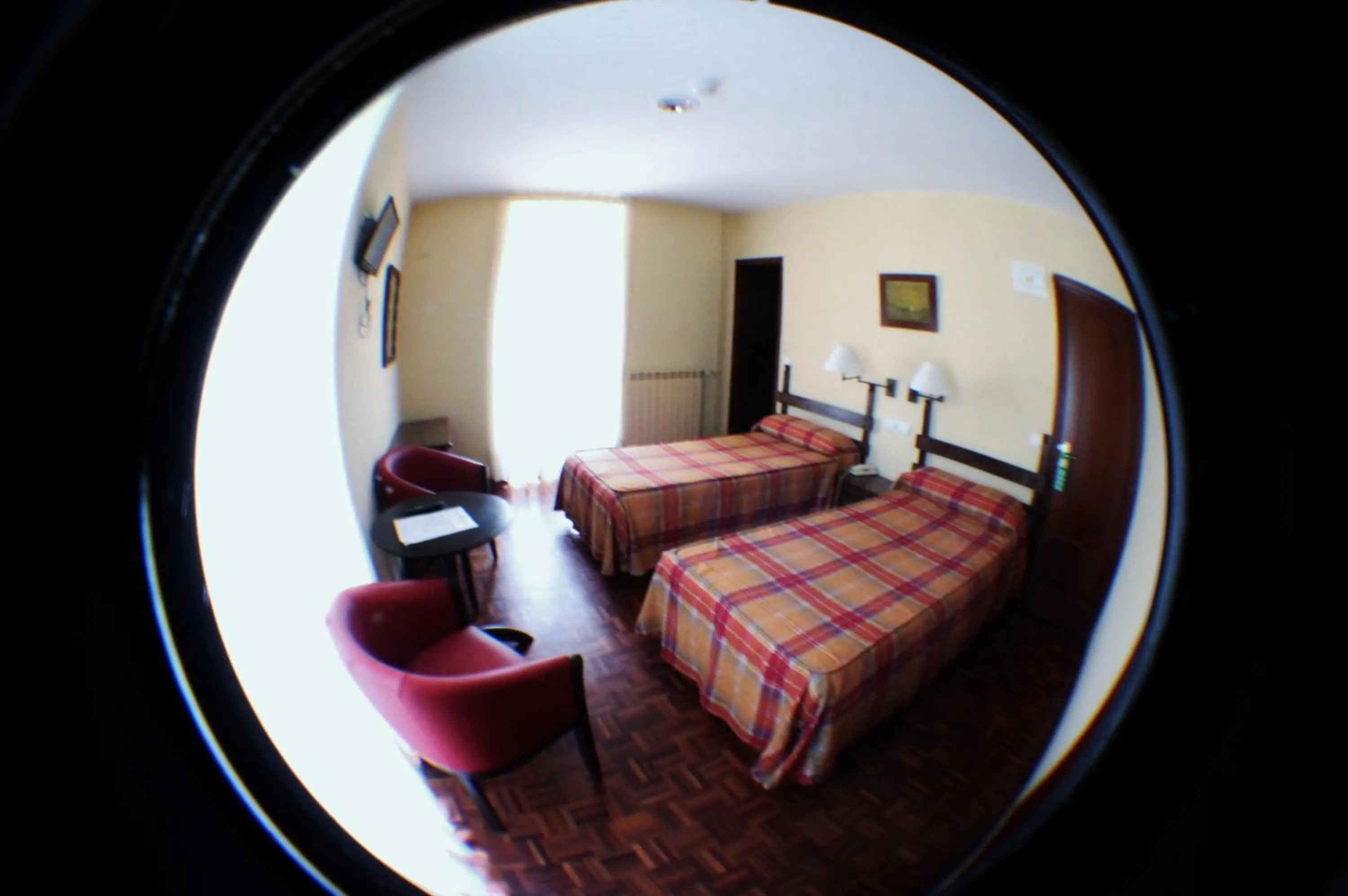Bedroom, Bed in Hotel Termas de Liérganes