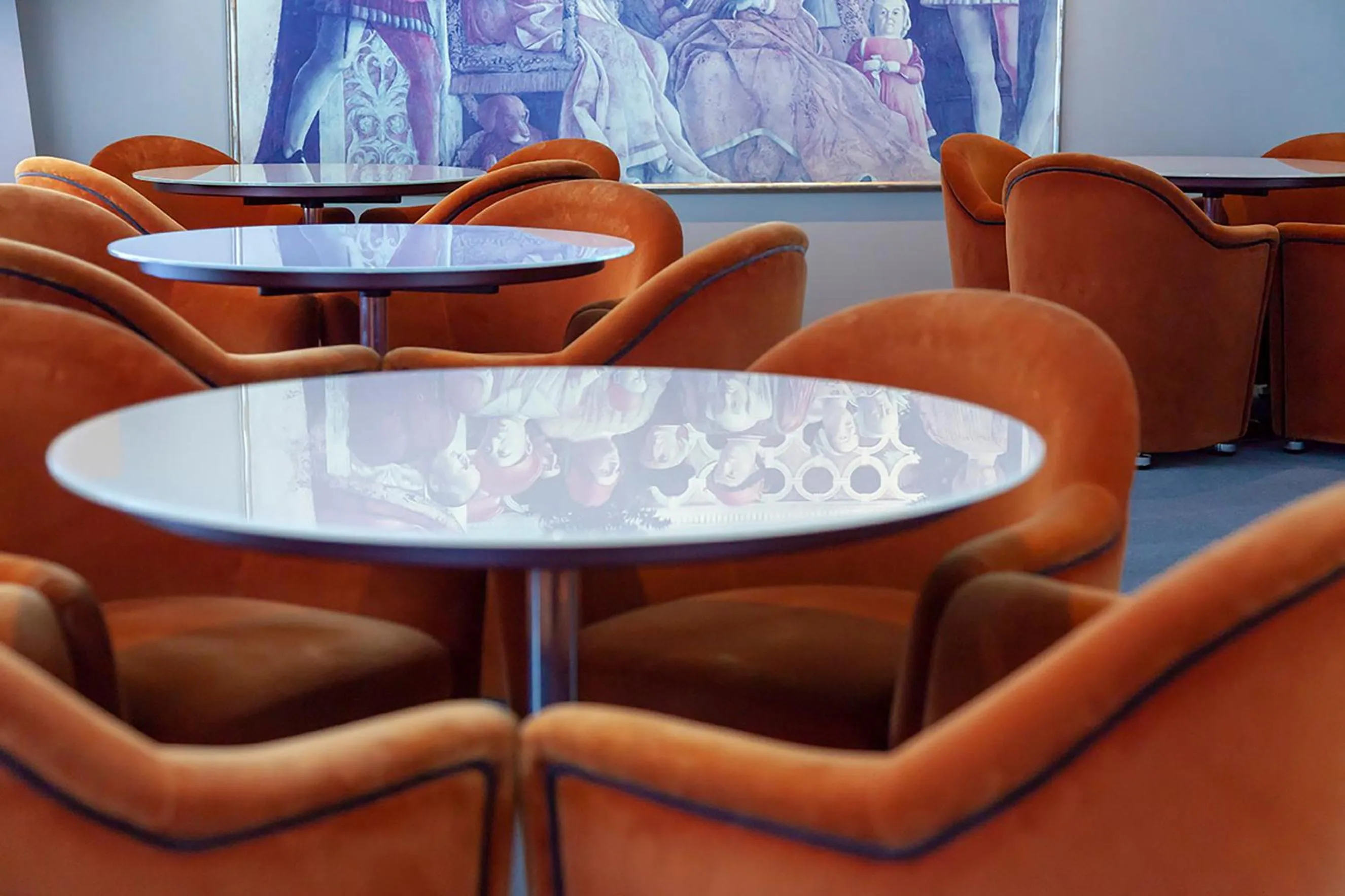 Communal lounge/ TV room in Hotel dei Gonzaga