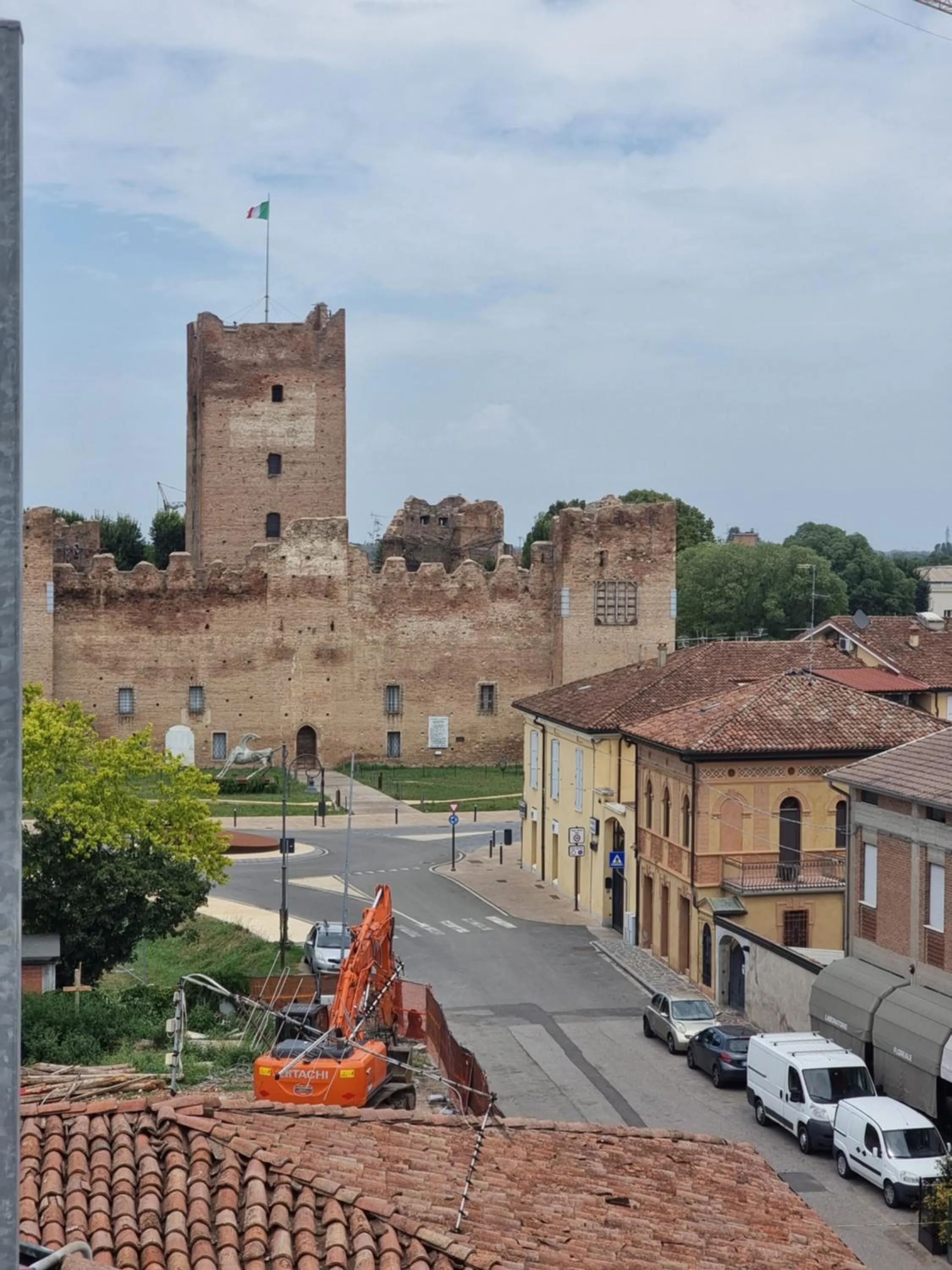 Quiet street view in Hotel dei Gonzaga