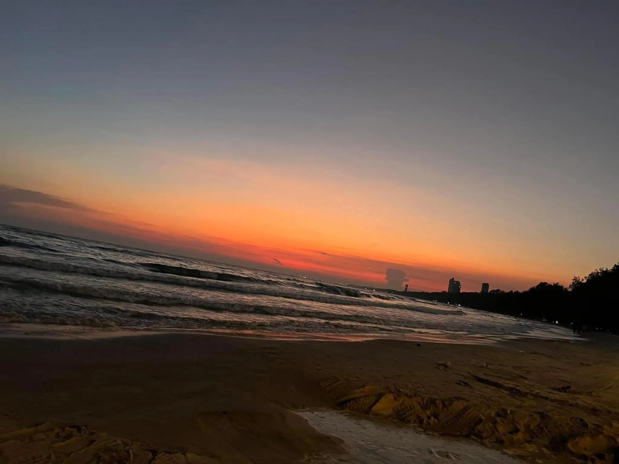 Sunset in SMILE HOME GUESTHOUSE