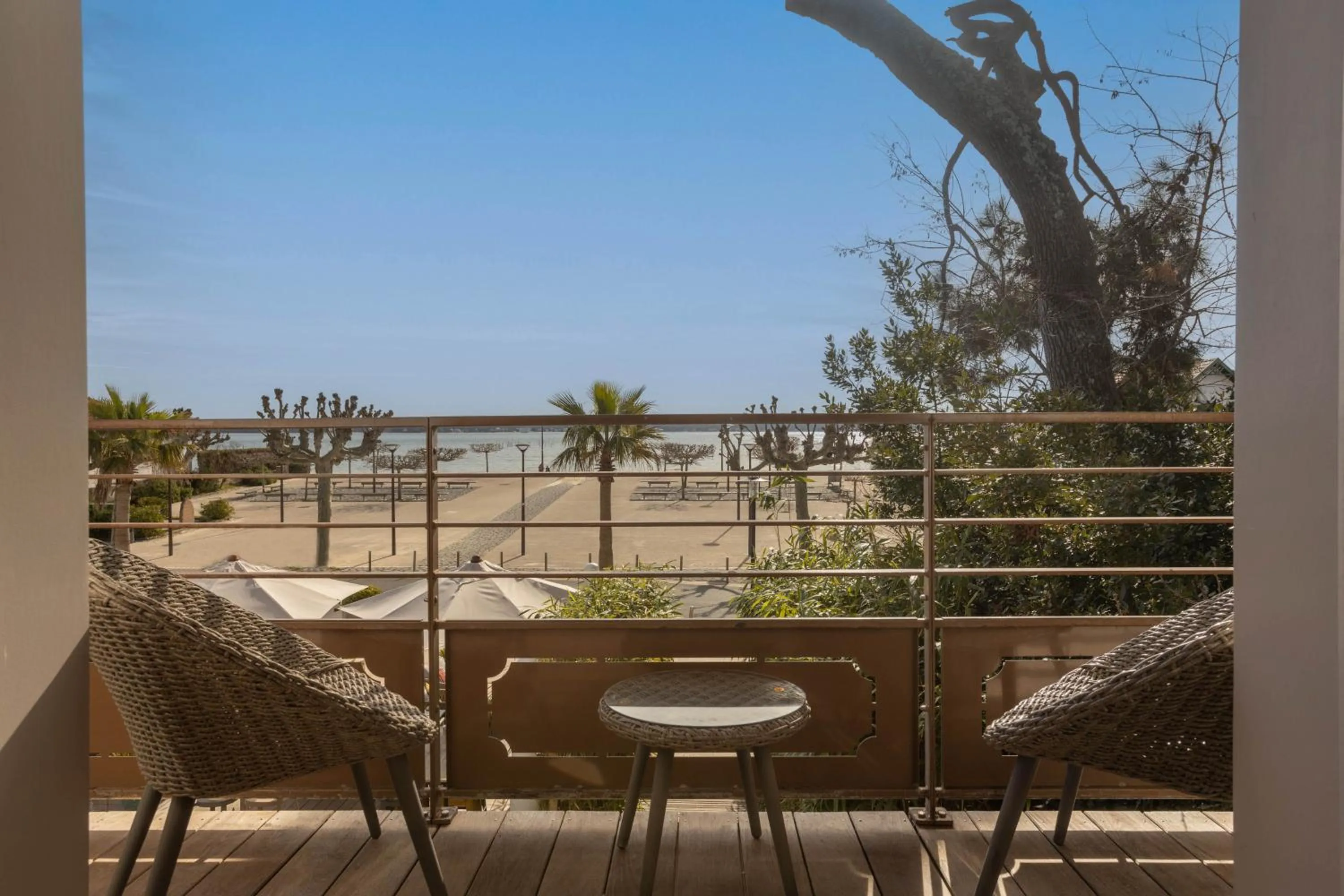 Balcony/Terrace in Hôtel Côté Sable