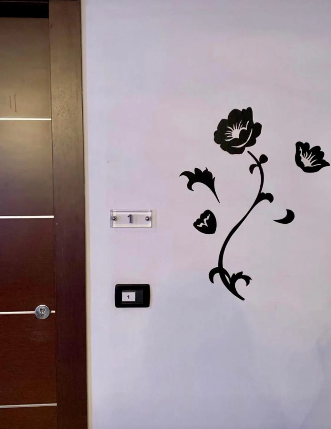 Decorative detail in Residence Domus