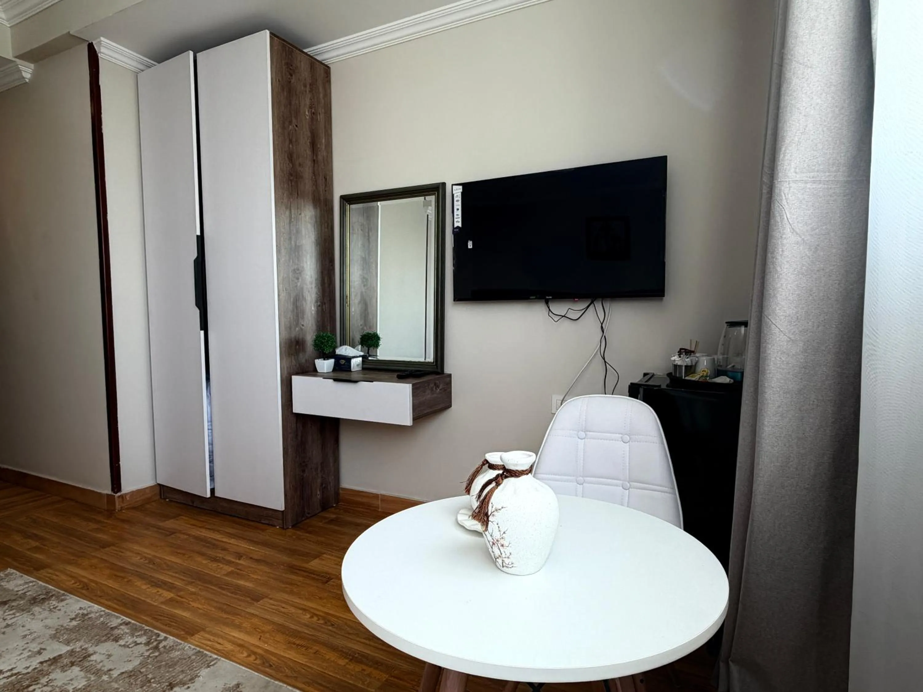 Shower in Eco green pyramids hotel