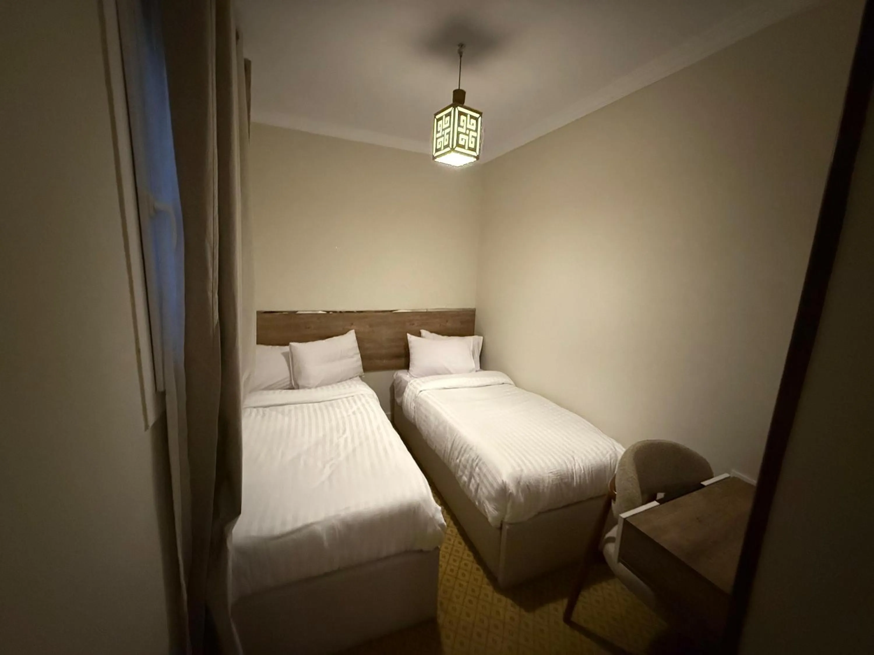 Bed in Eco green pyramids hotel