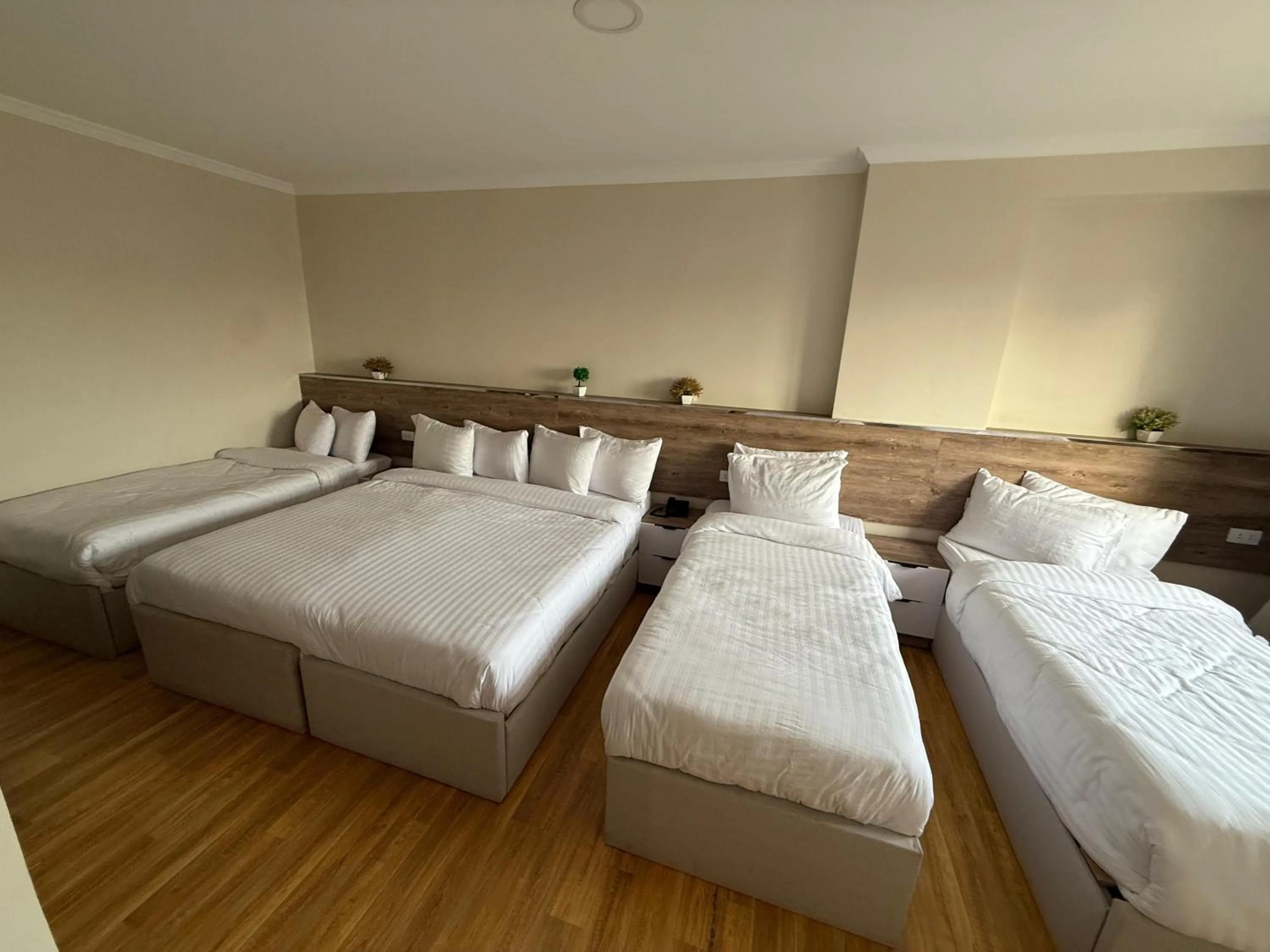 Bed in Eco green pyramids hotel