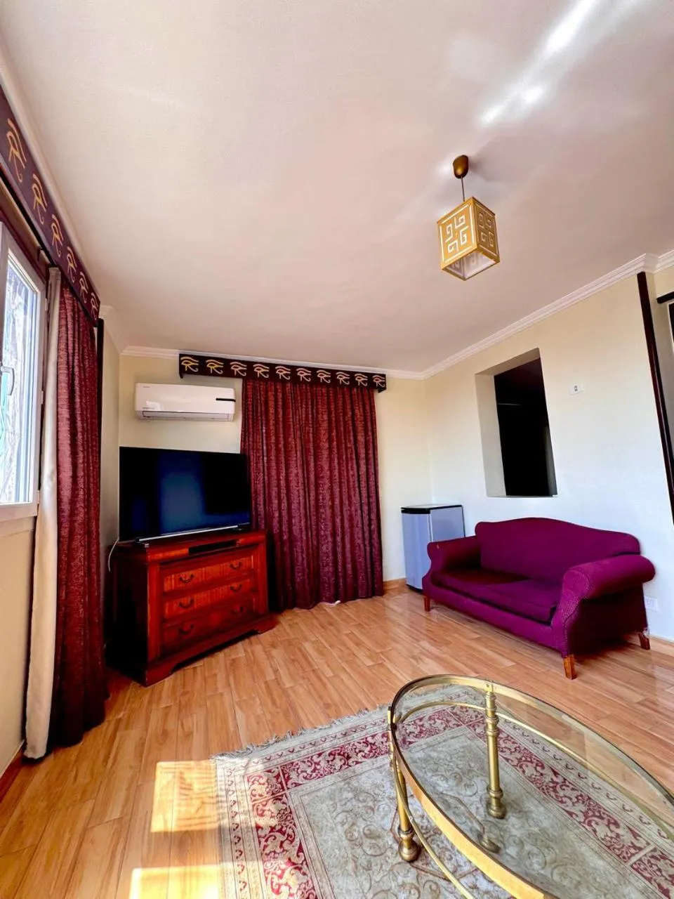 Bed in PYRAMIDS TOWER Inn